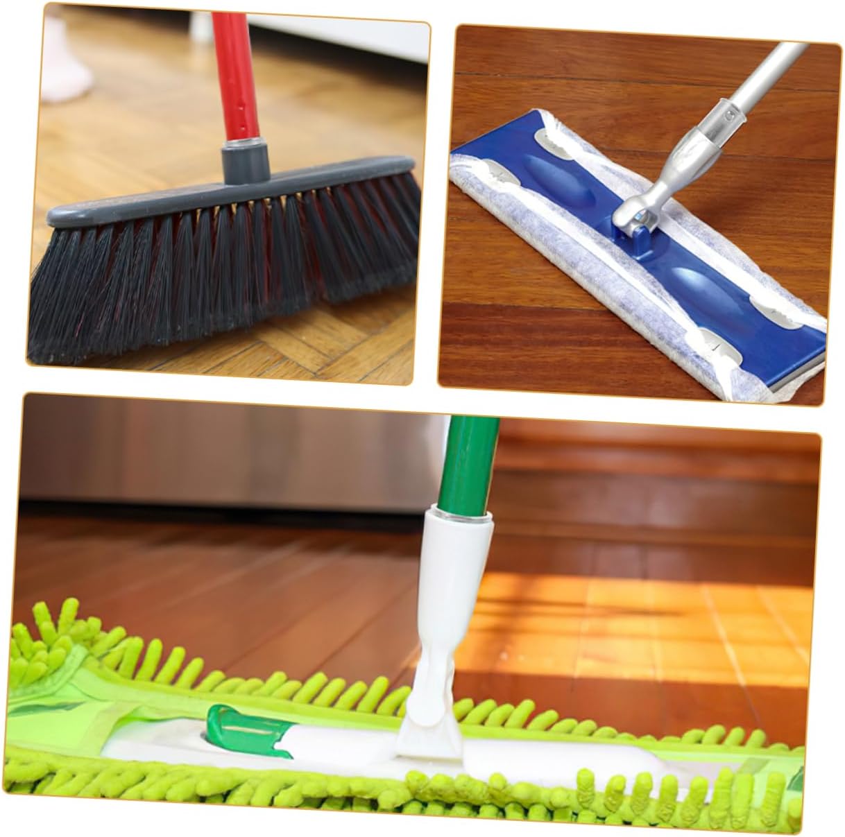 25mm Aluminum Alloy Broom Handle Adapter 2 Pcs