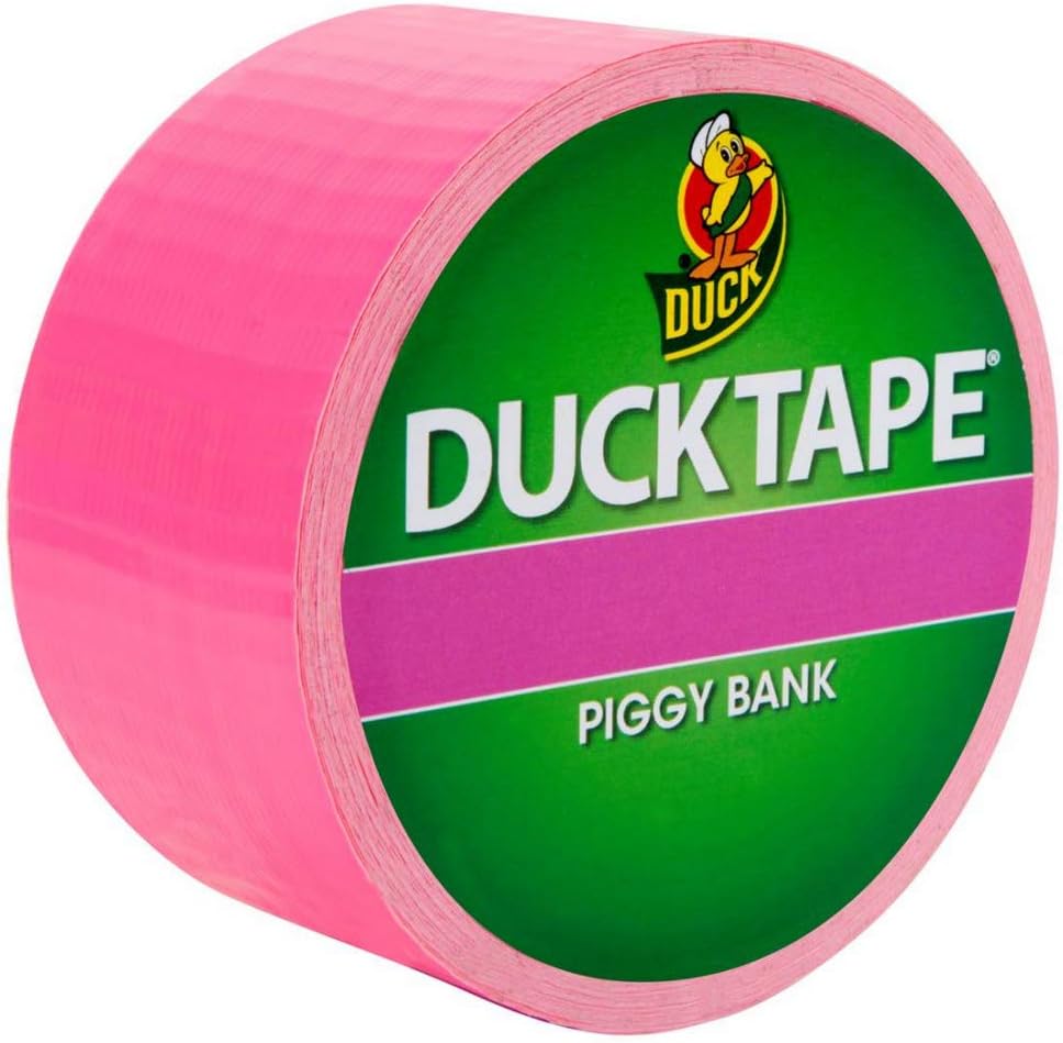 Duck Neon Pink Duct Tape 3 Core 15 Yds 1