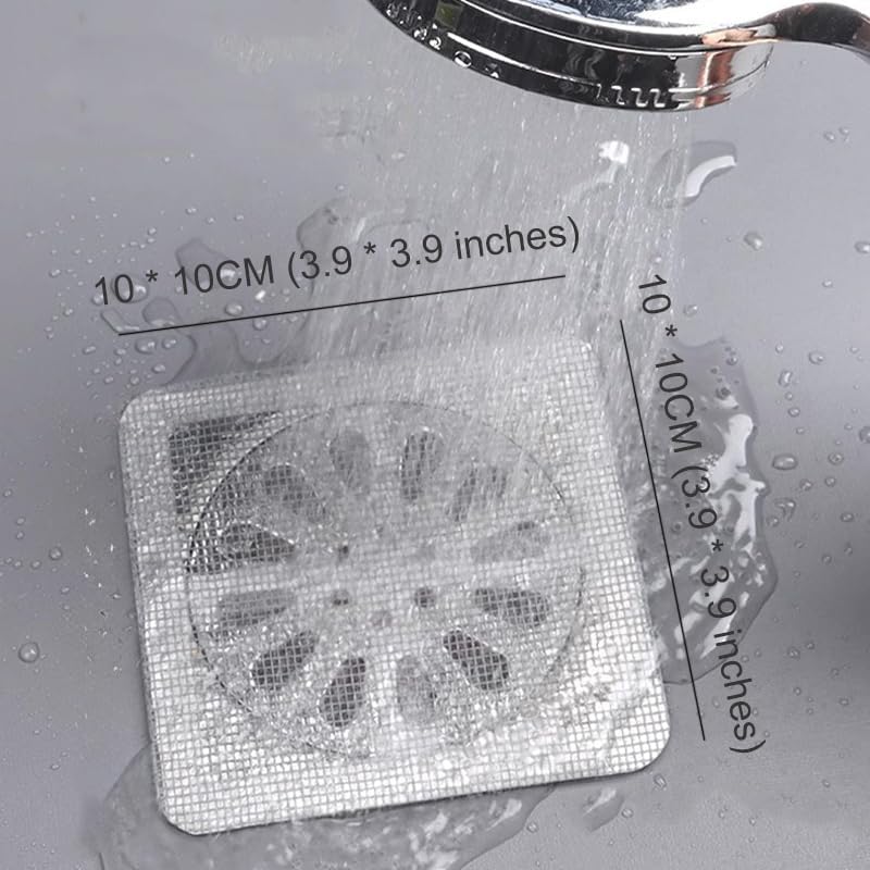 30 Pack Disposable Drain Hair Catcher for Bathroom Floor Bathtub