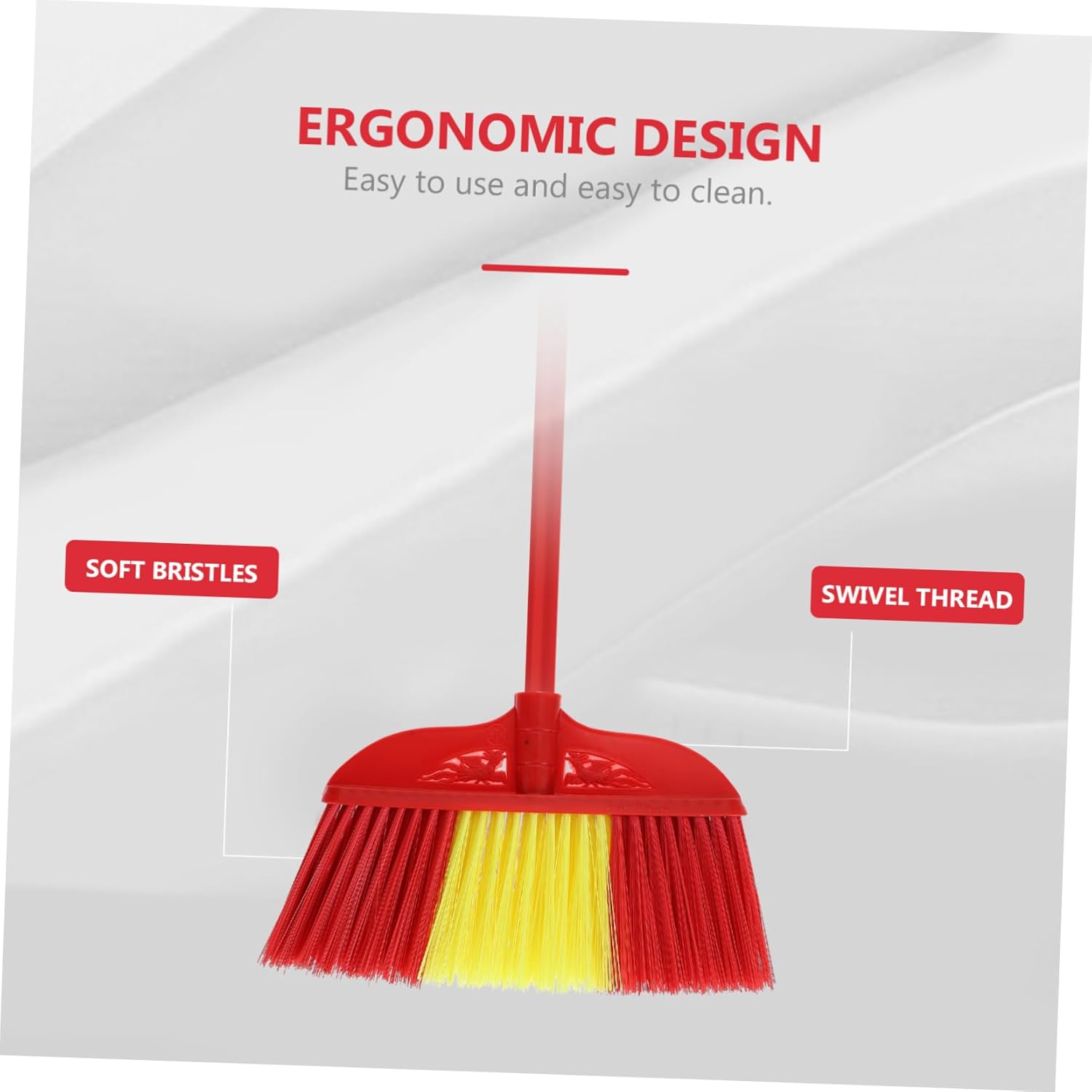 Durable Plastic Broom Head Replacement for Household Cleaning