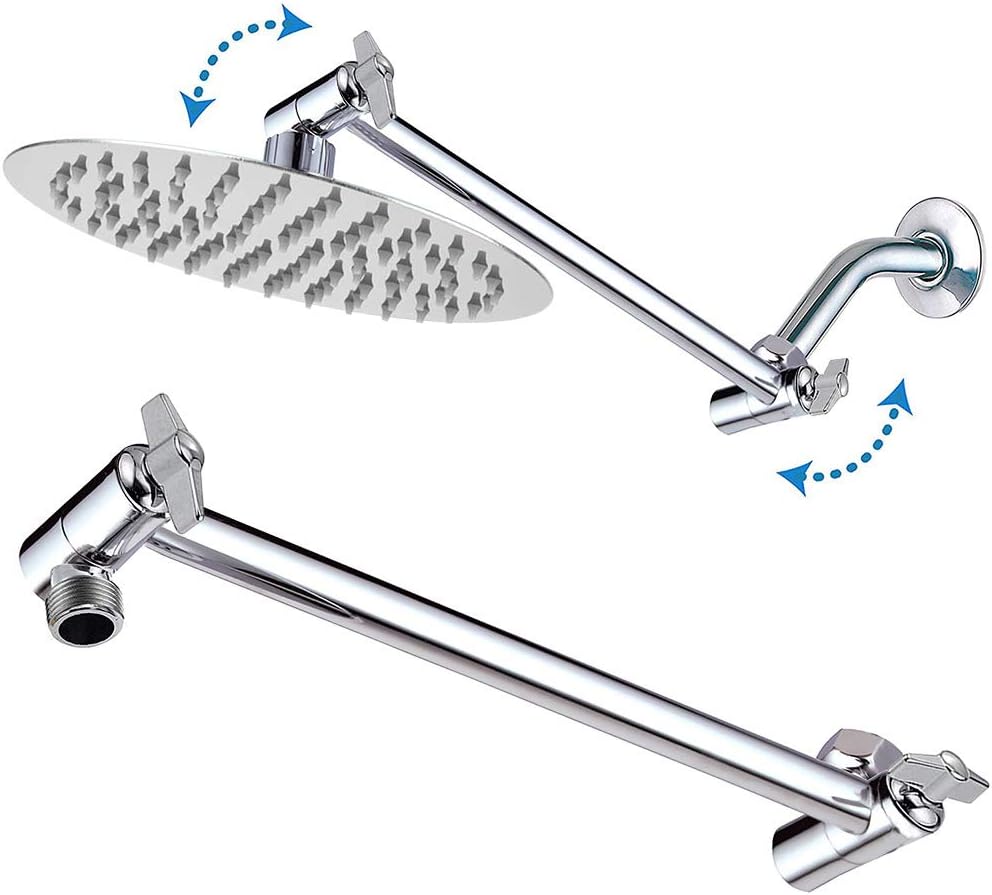 NearMoon Rain Shower Head with 11 Adjustable Arm 1