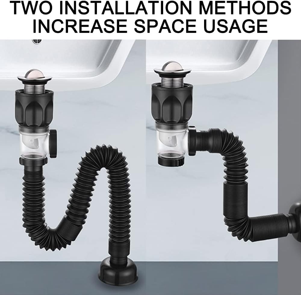 Tempsnow Universal Sink Drain Kit 1-14 1-12