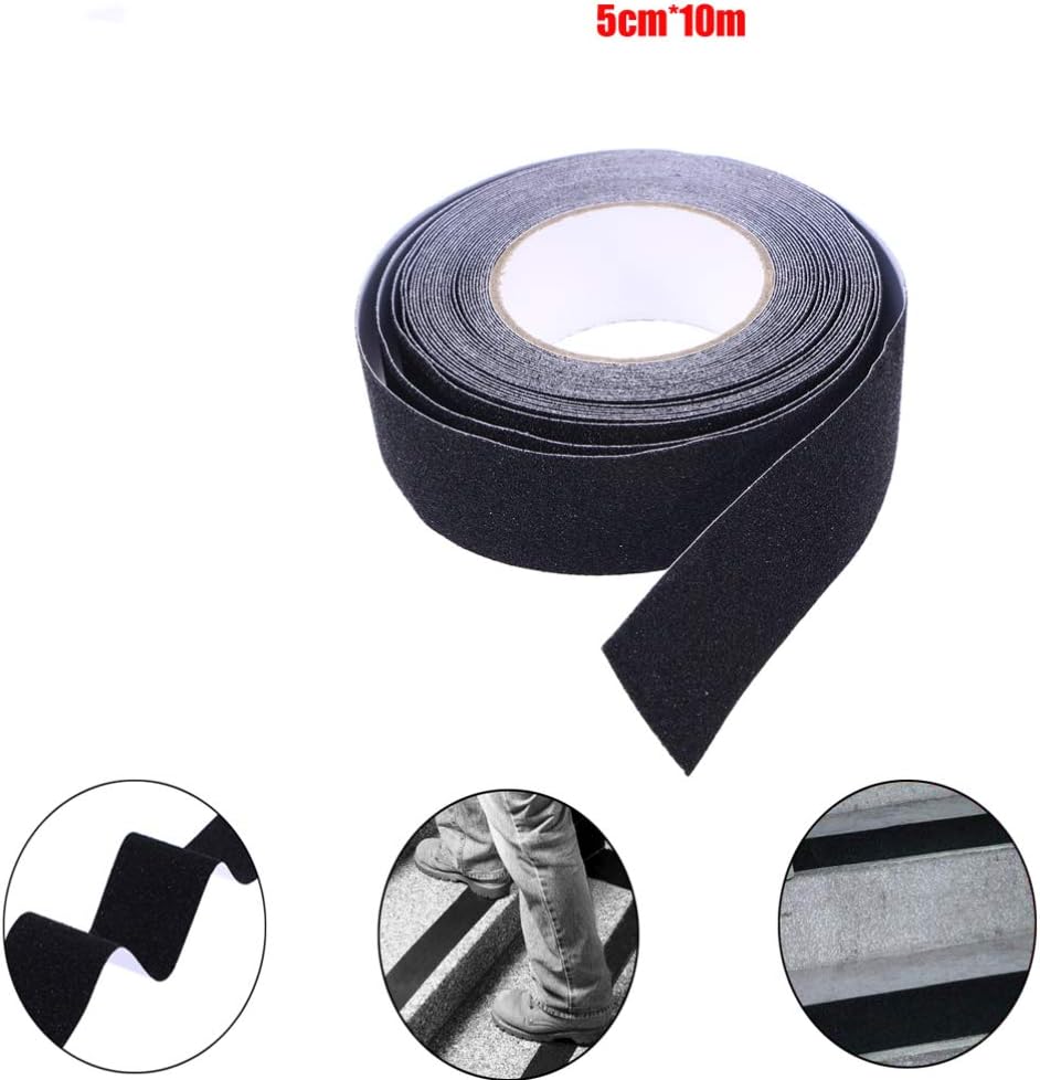 ULTECHNOVO Anti Slip Black Handle Tape 5cm x 10m