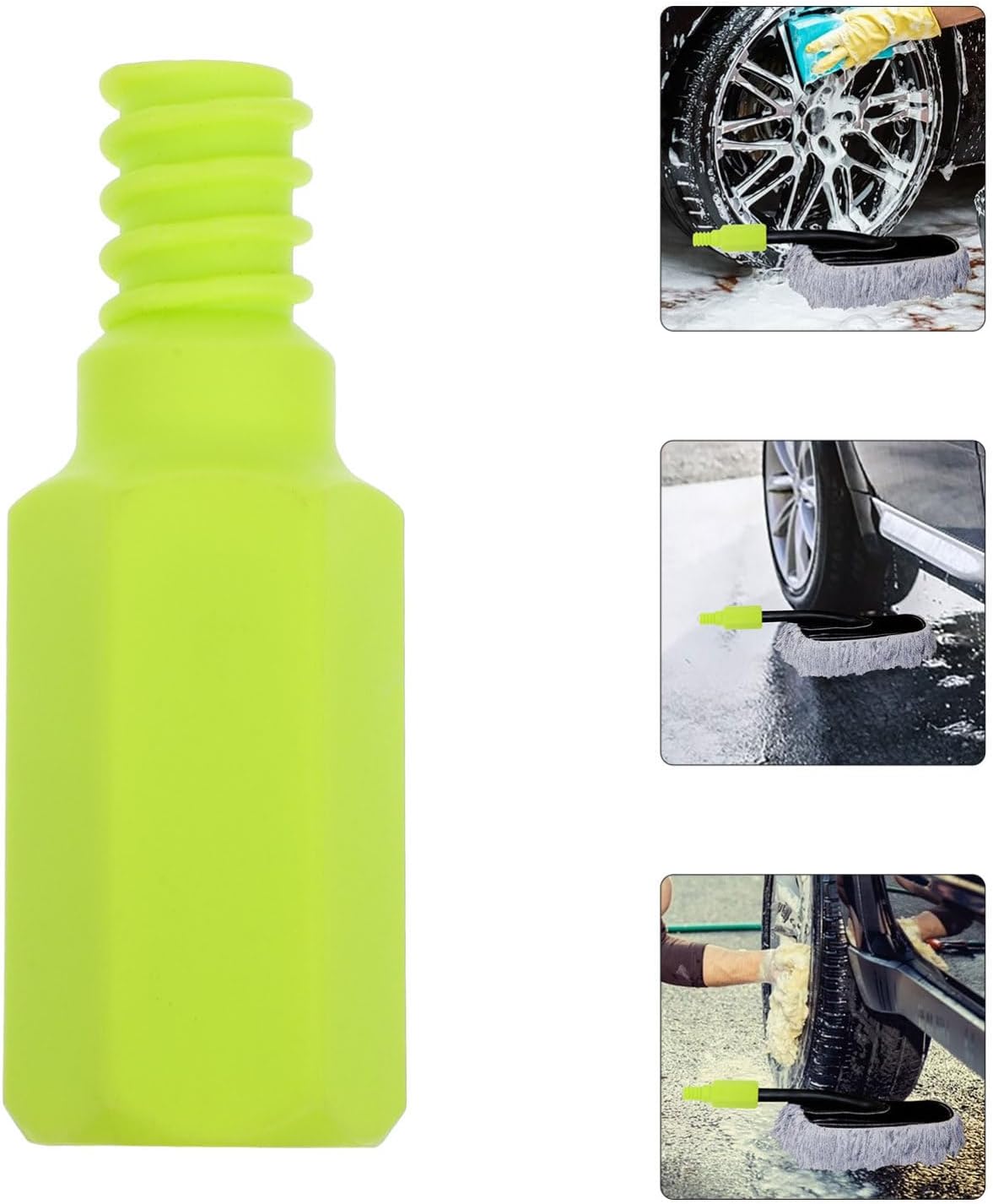 Minkissy Heavy Duty Threaded Tip Replacement for Mop Brooms