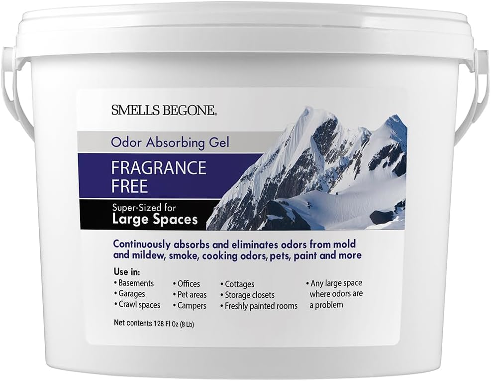 Smells Gone 1-Gallon Odor Absorber Gel - Fragrance Free