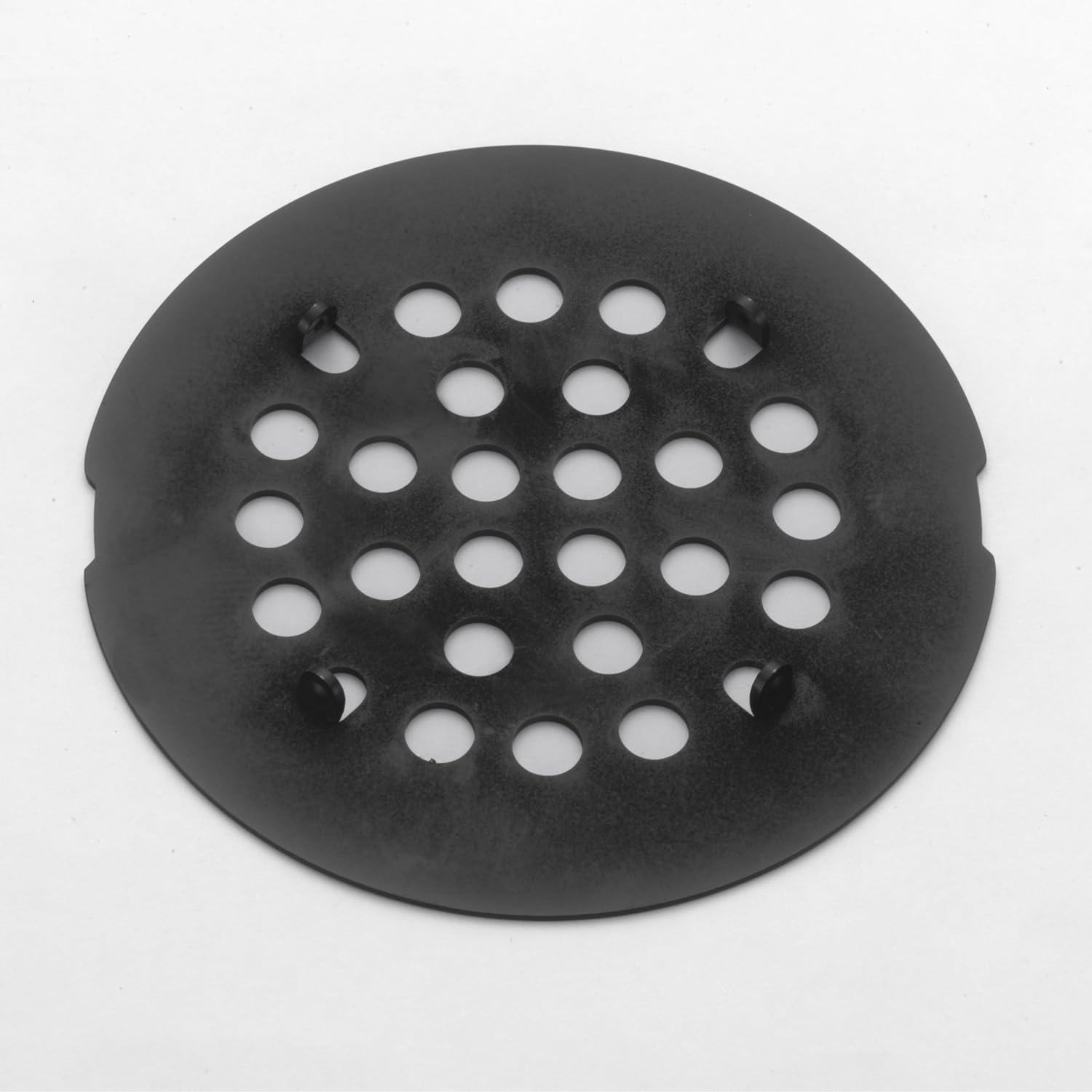 Snap-in Shower Drain Cover 4-14 Inch Oil Rubbed Bronze