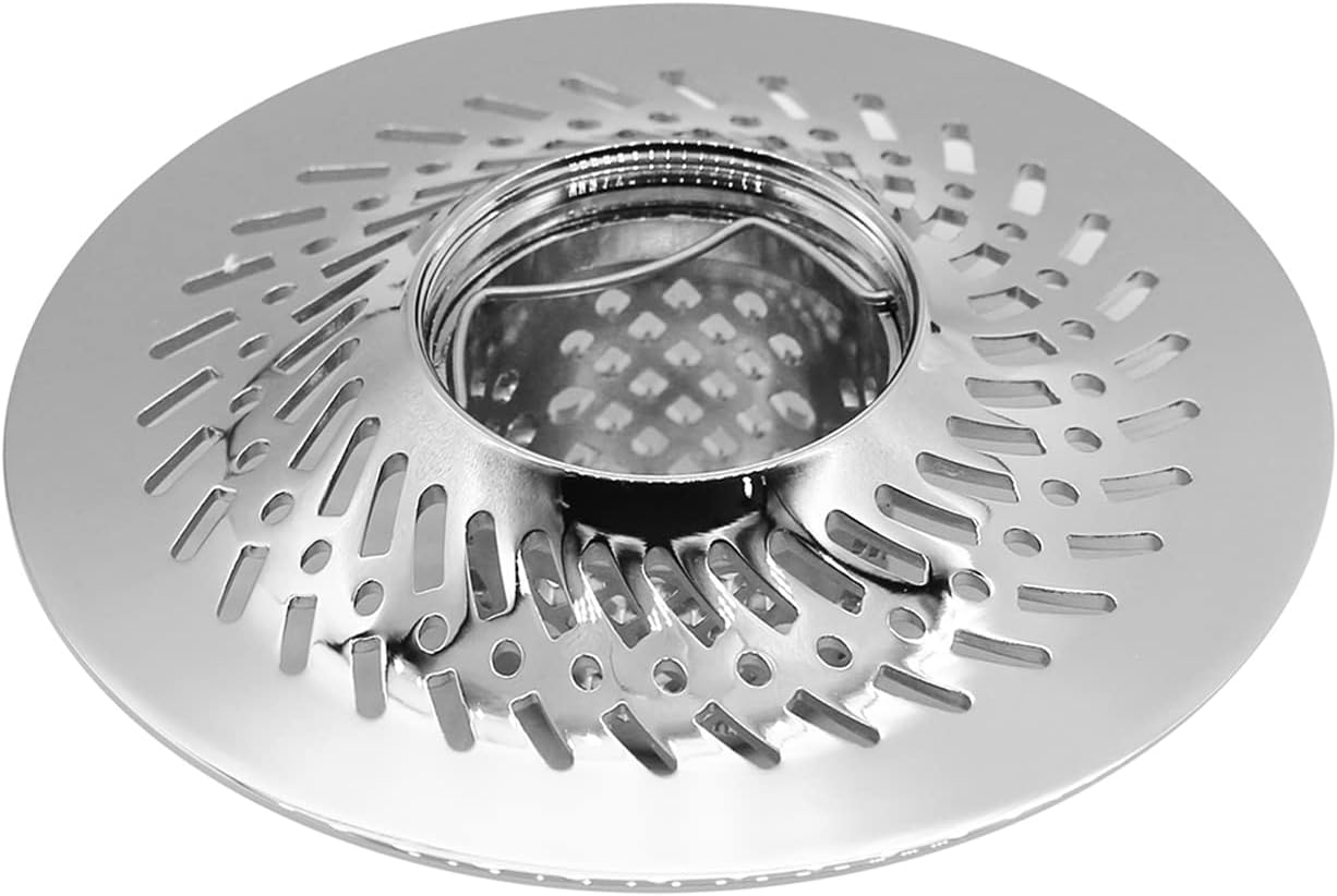 PRIMSOPH Shower Drain Hair Catcher Pop Up Strainer