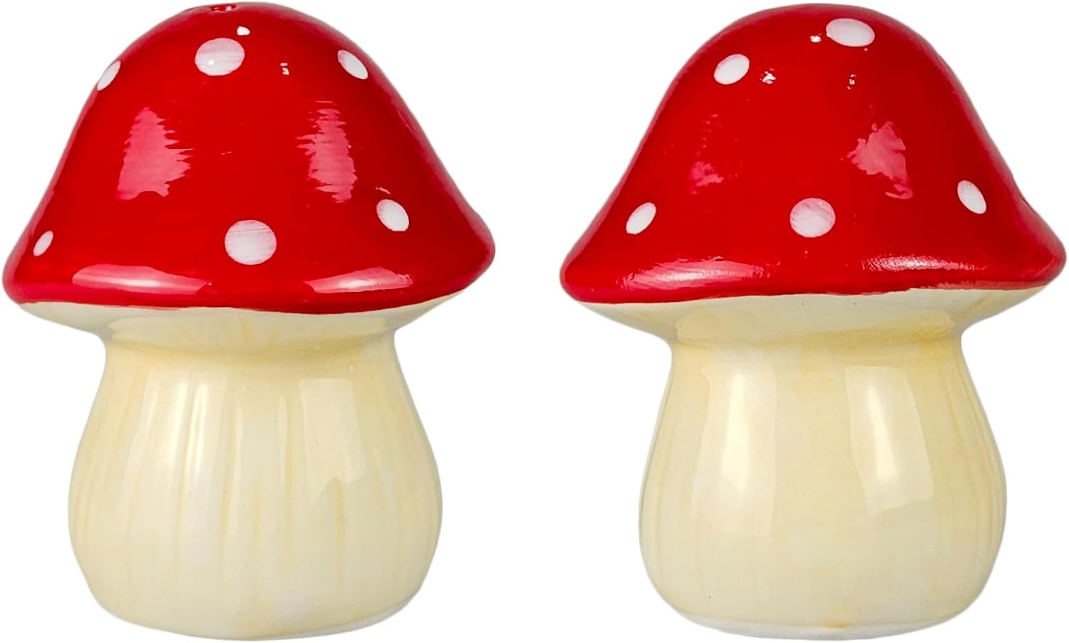 Adorable Mushroom Salt Pepper Shakers Set