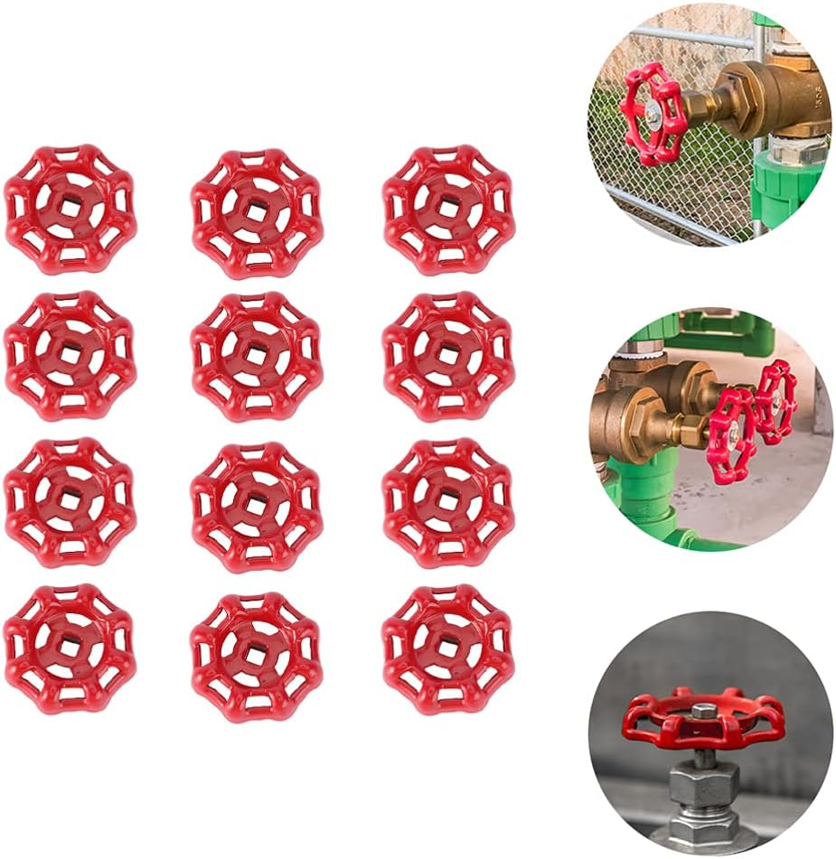 ULTECHNOVO 12pcs Stainless Steel Valve Hand Wheels