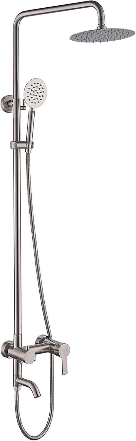 PHASAT 304 Stainless Steel 3 Function Shower Set