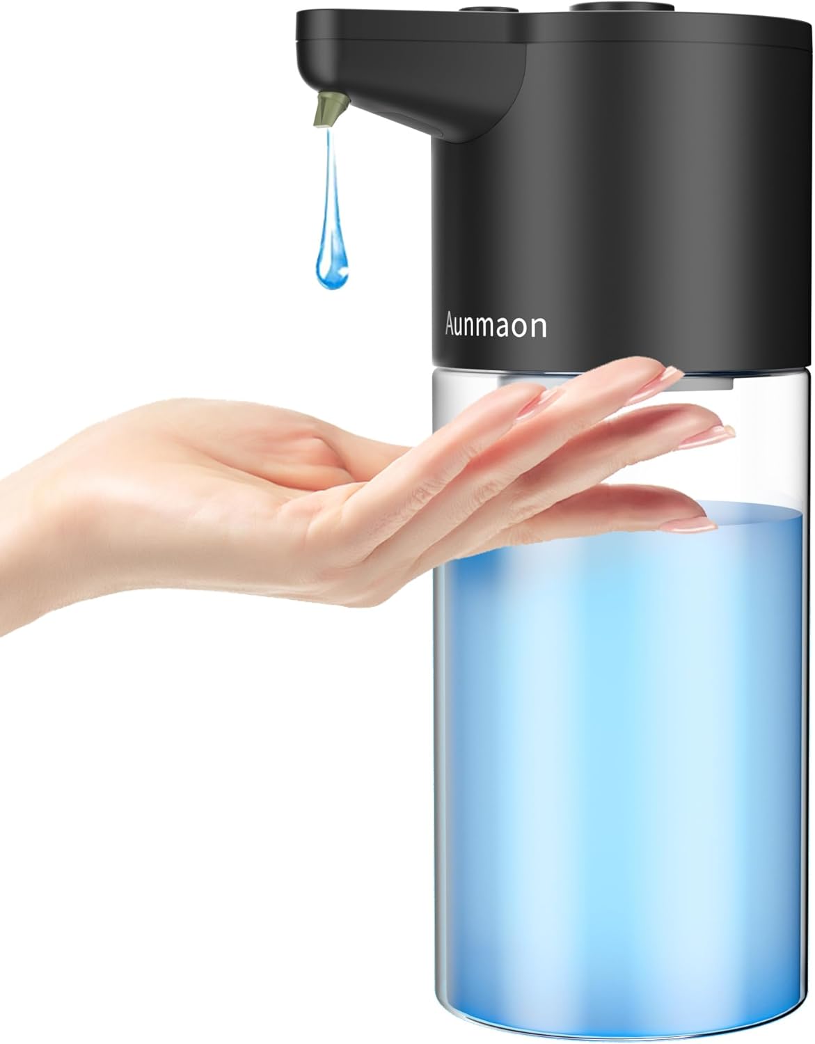 Aunmaon Automatic Touchless Hand Soap Dispenser with 15 Levels Adjustment