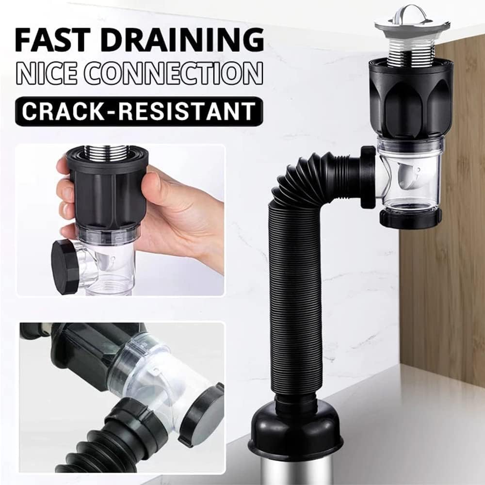 Tempsnow Universal Sink Drain Kit 1-14 1-12