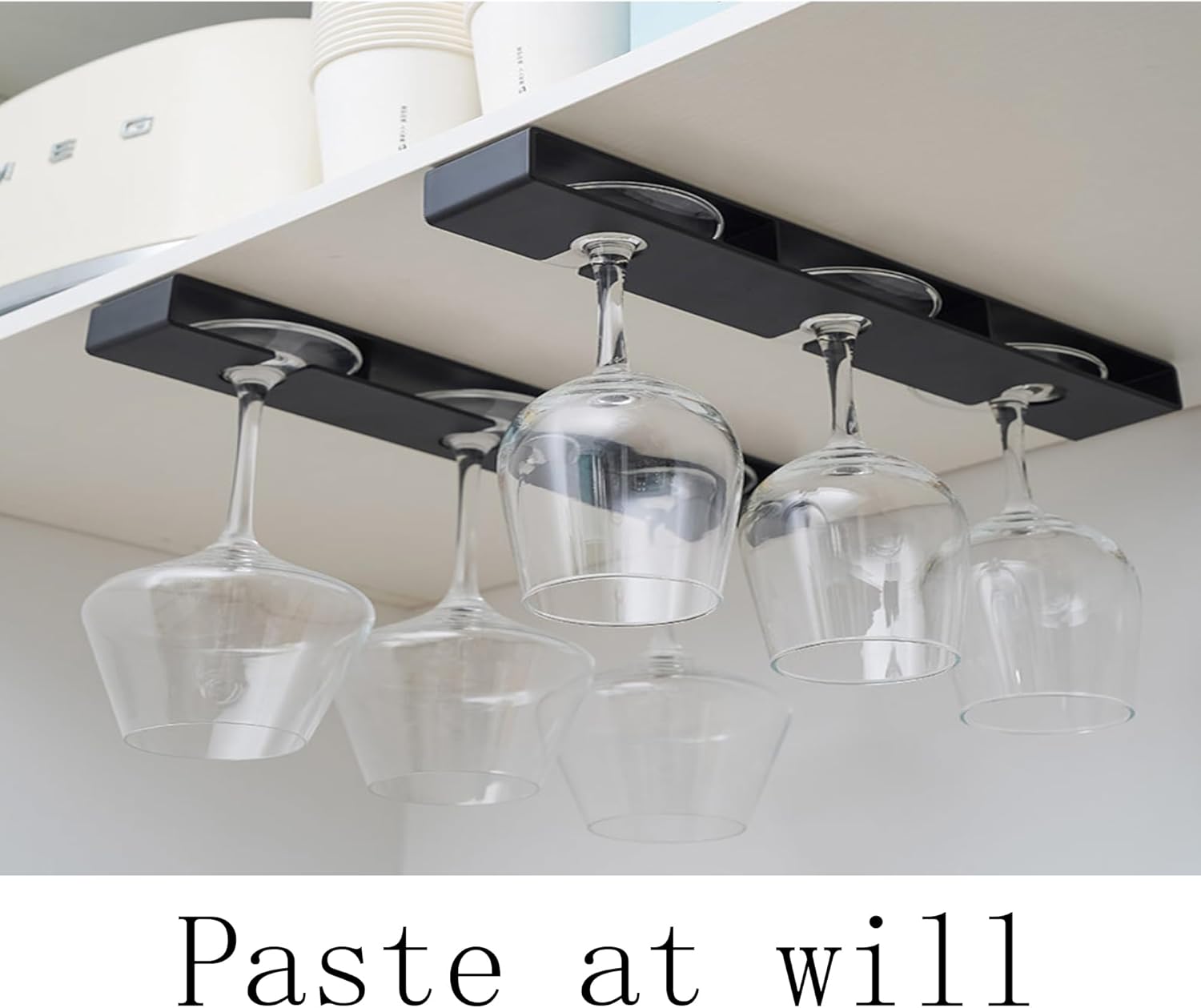 2pcs Wine Glass Holder for Kitchen Bar Restaurant