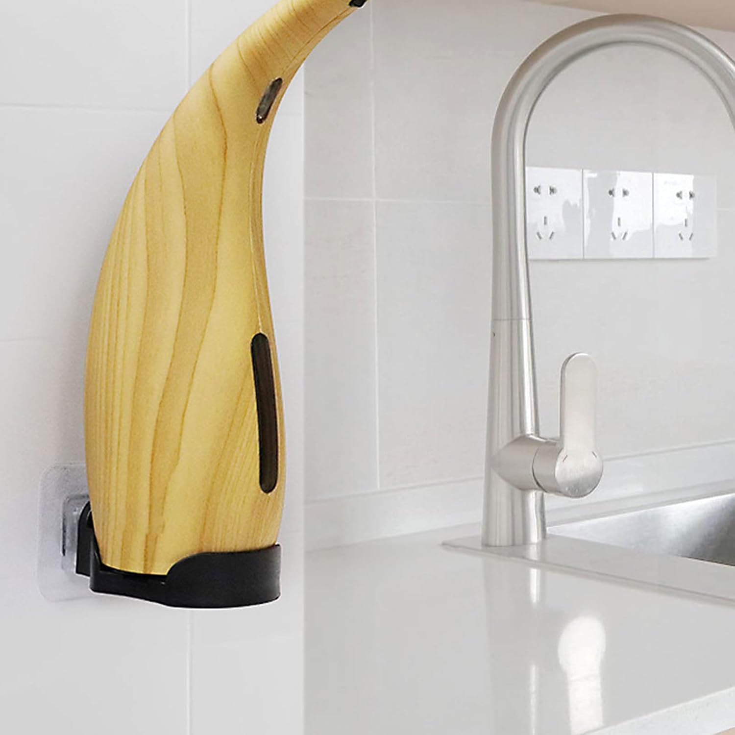 Healifty 2-Piece Wall Soap Holder for Phone Washing and Storage