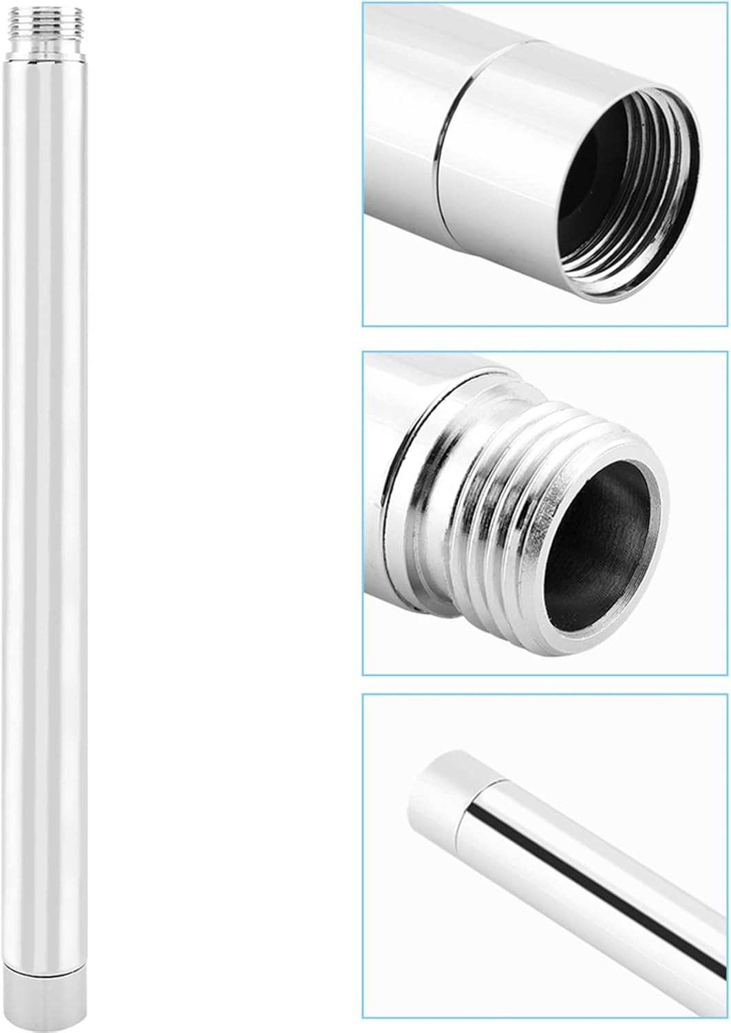 Haofy Extra Long Adjustable Shower Head Arm with Locking Screw 1