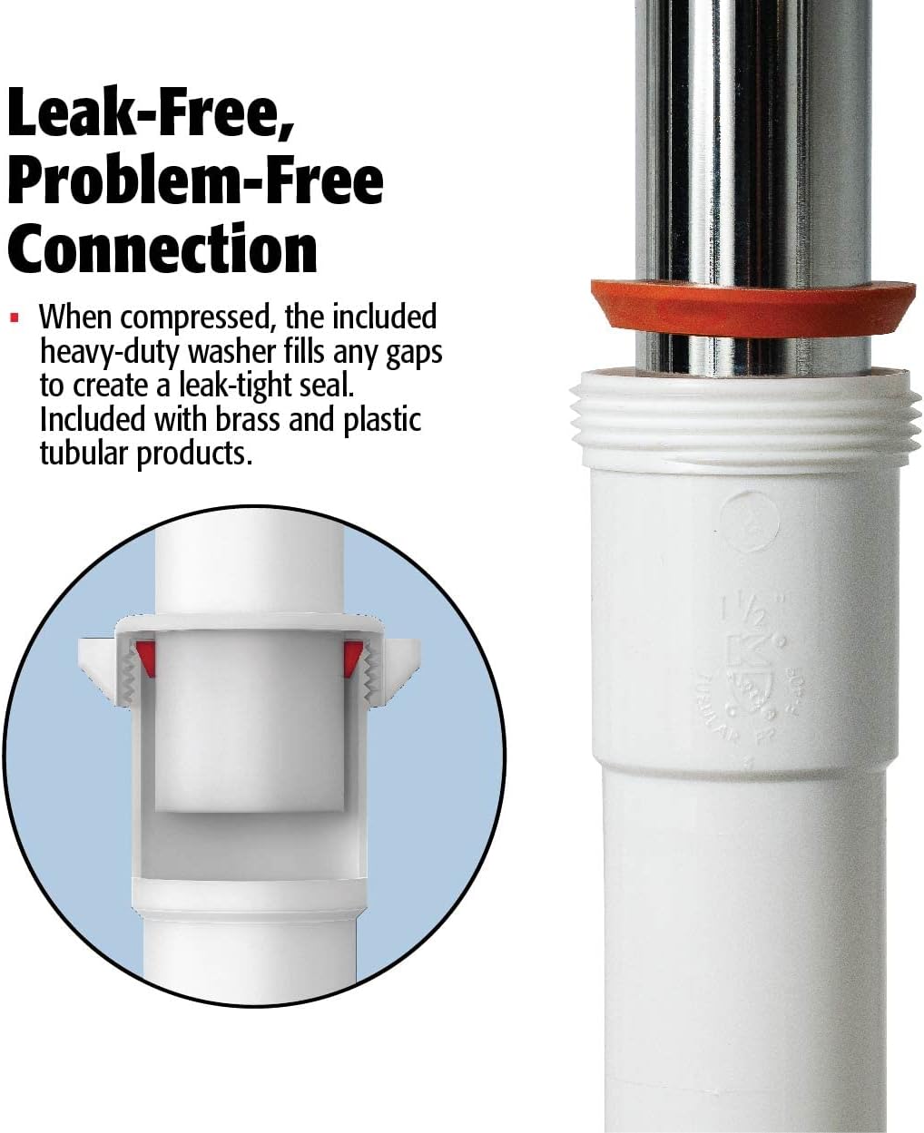 Keeney Plumb Pak 200WK P Trap 1-14 Inch White