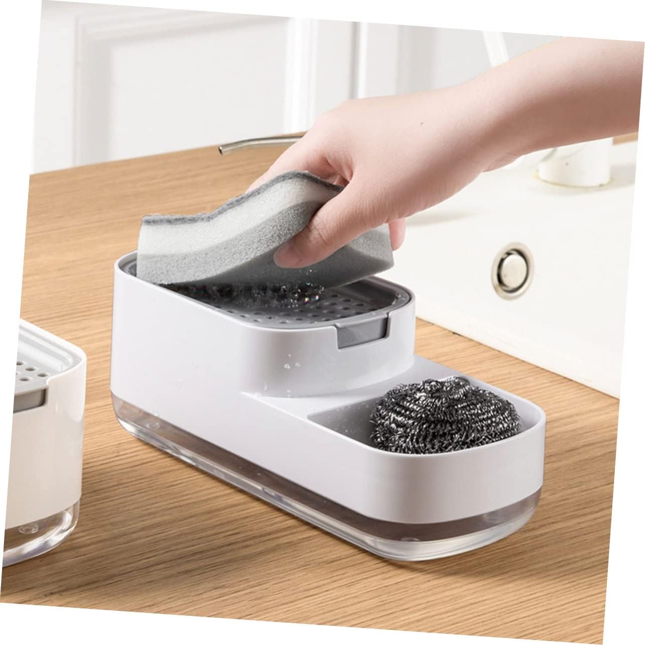 GLEAVI Large Capacity Soap Dispenser for Kitchen