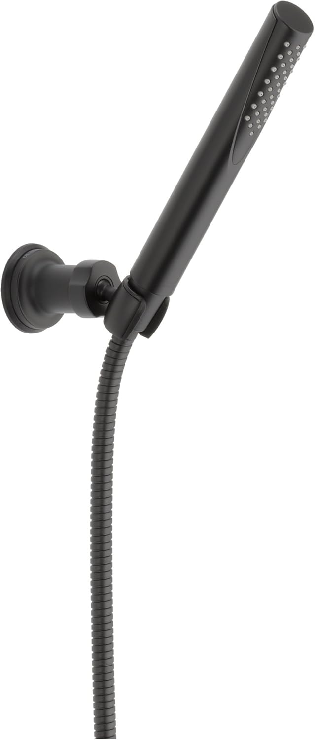 Delta 55085-BL Grail Hand Shower with Hose Matte Black