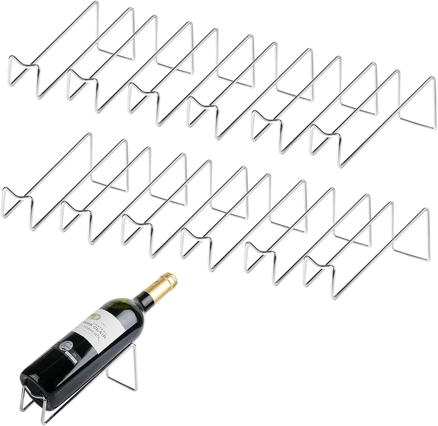 Yeesport 12-Piece Metal Wine Rack Set
