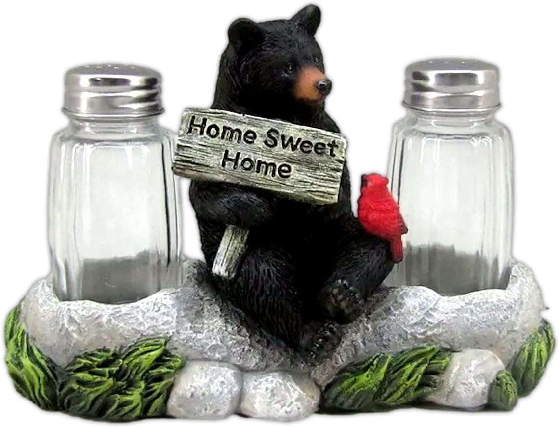 The Bridge Collection Rustic Salt Pepper Shaker Set