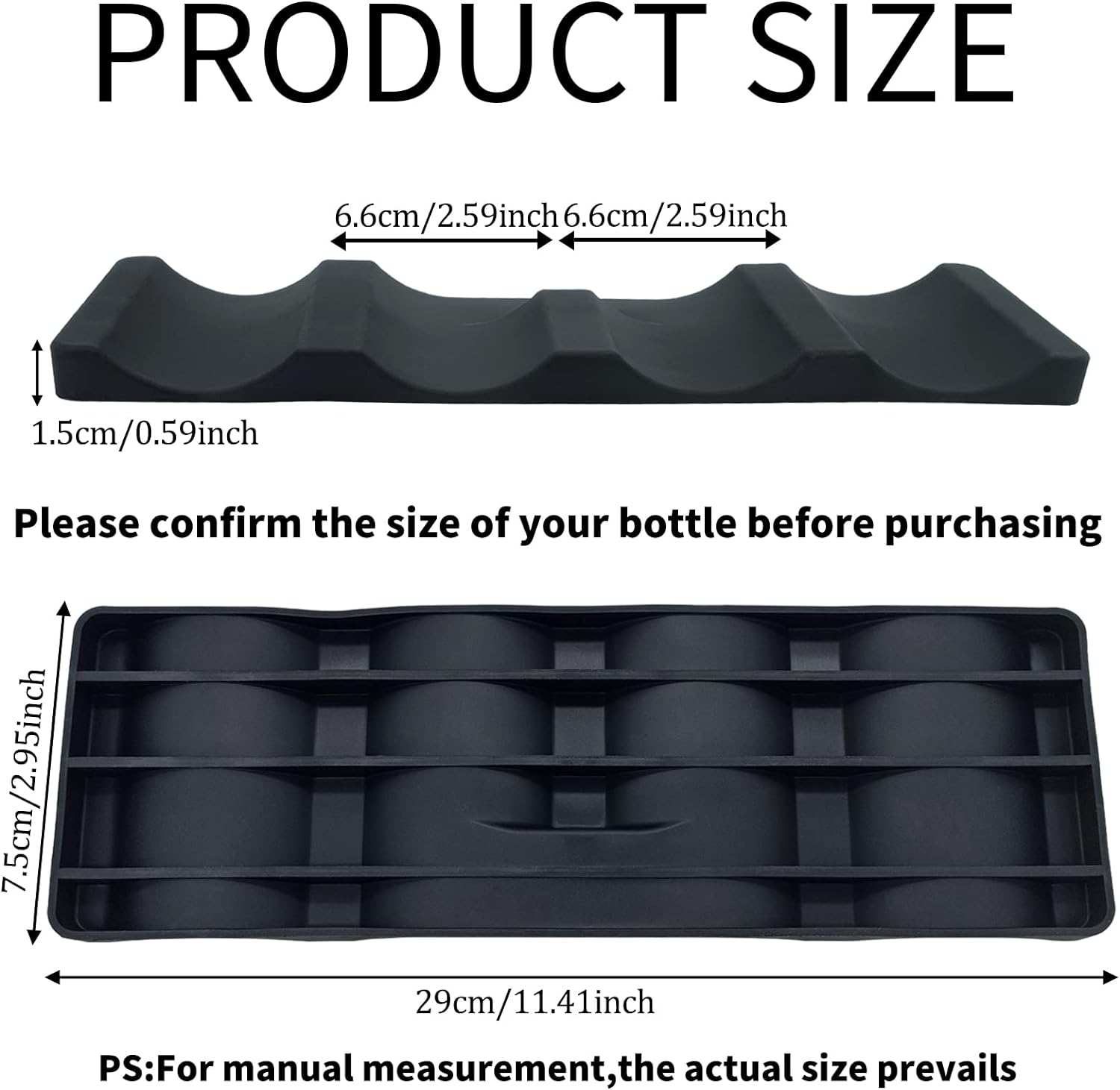 2 Pack Foldable Wine Beer Can Stacking Mat
