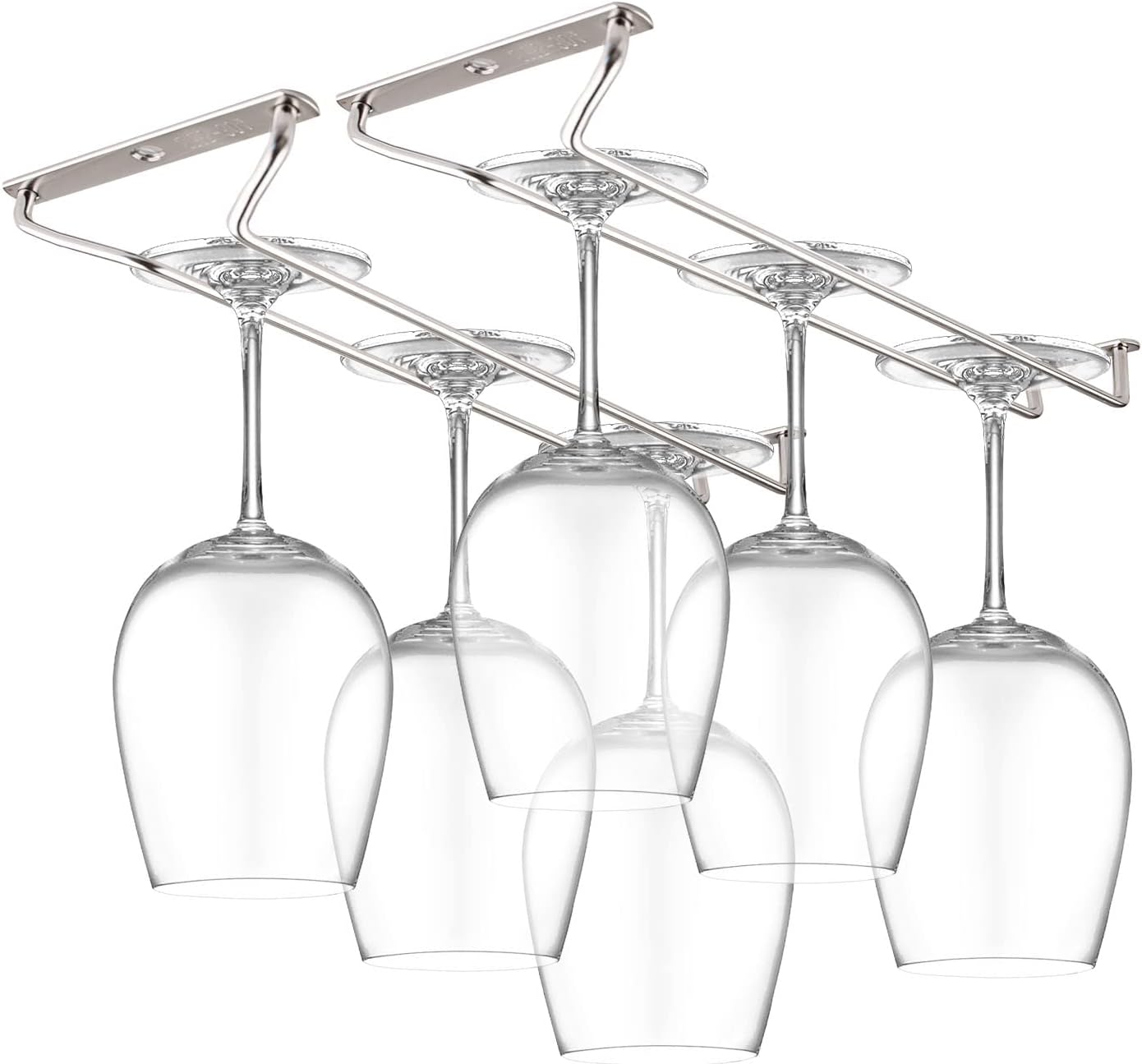 CUKE2BEET 118 Inch Stemware Rack for Cabinet Kitchen Bar