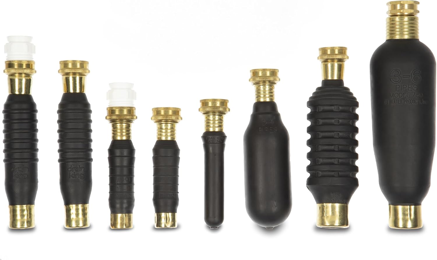 Drain King 456 Unclogs Main Drain 4-6 Inch