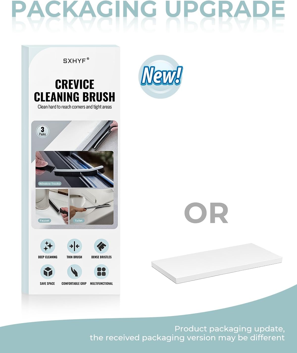 SXhyf Cleaning Brush for Gaps and Crevices