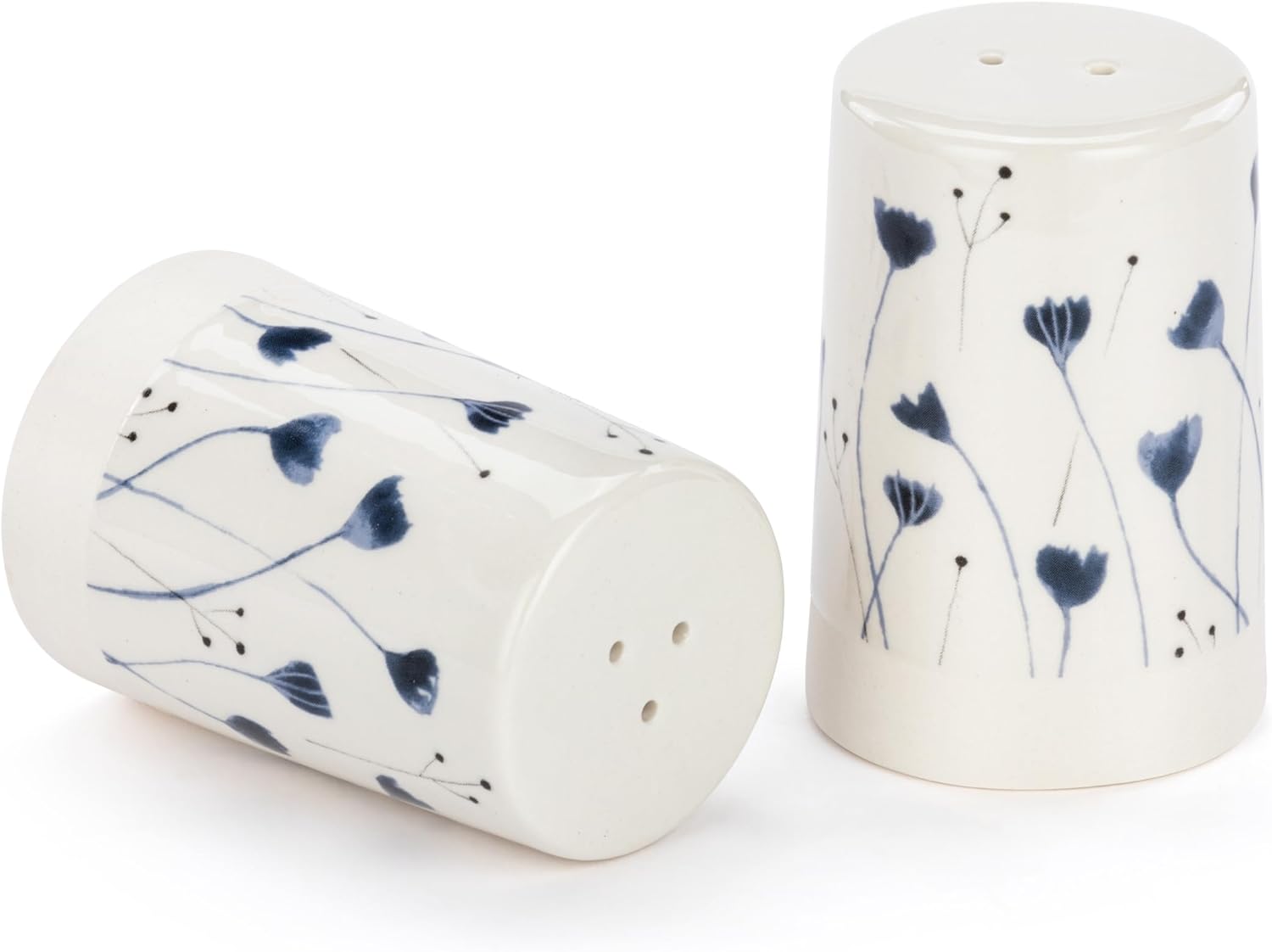 DEMDACO Wildflowers Salt Pepper Shaker Set 3 Inch