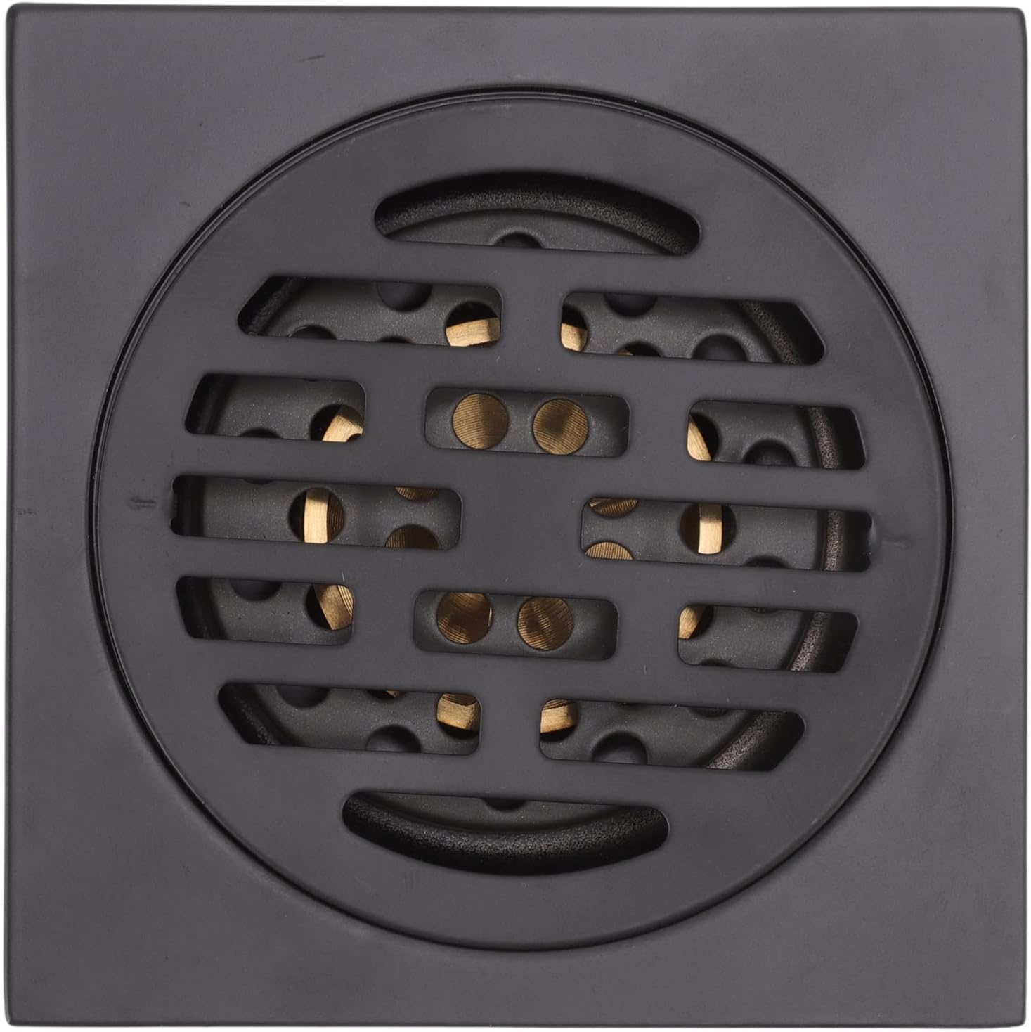 Antique Style Stainless Steel and Copper Drain Grate for Bath and Kitchen