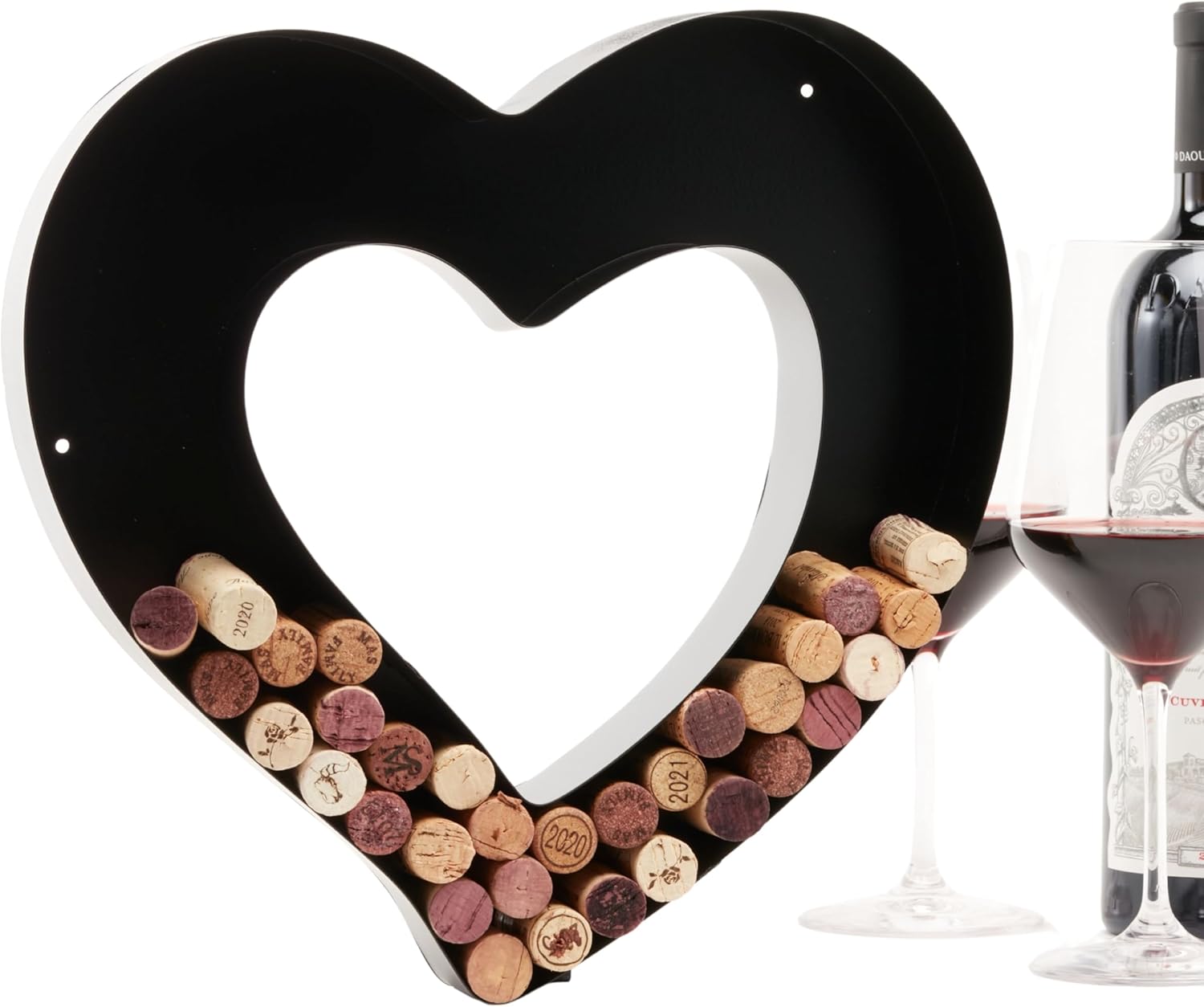 DECOMIL Wine Cork Holder Letters Wall Art