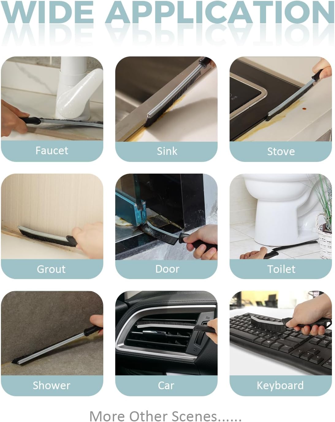SXhyf Cleaning Brush for Gaps and Crevices