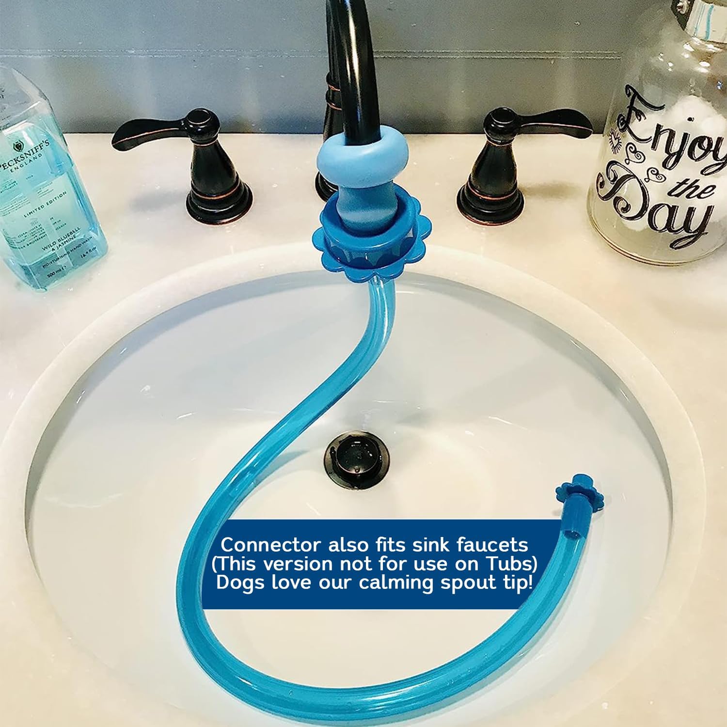 Rinseroo Shower Hose No-Install Universal Fit 6 Foot Multipurpose Detachable