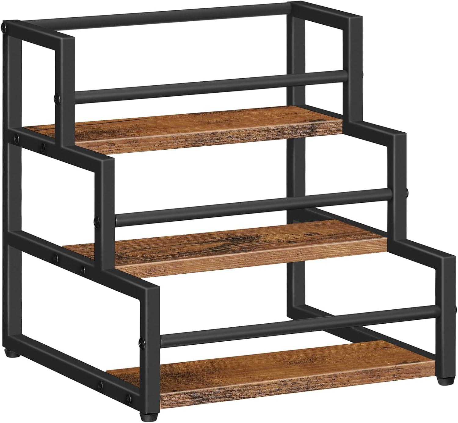 HOOBRO 3-Tier Syrup Rack Organizer for Coffee Bar and Kitchen