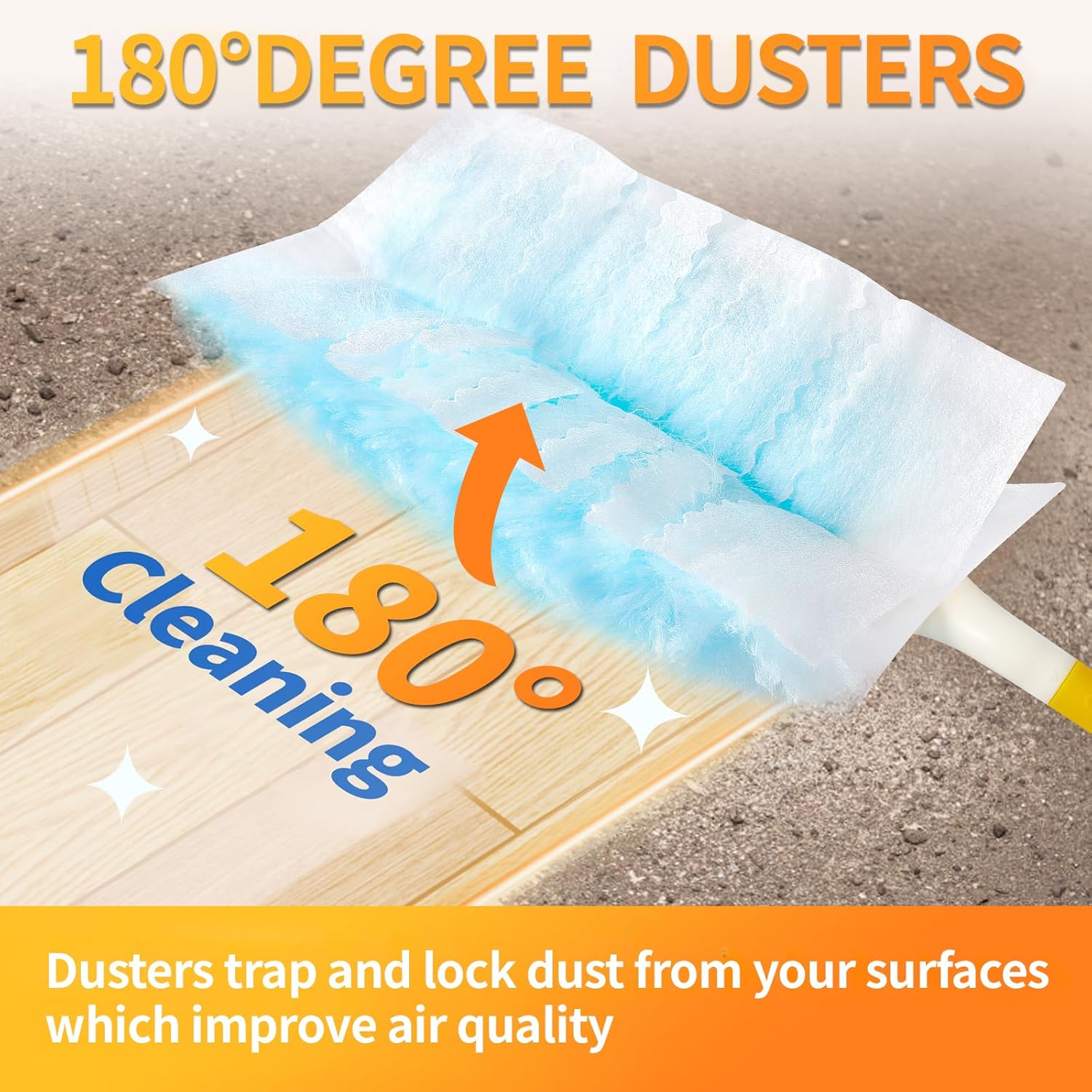 Senowi 60 Count Electrostatic Duster Refills for Swiffer