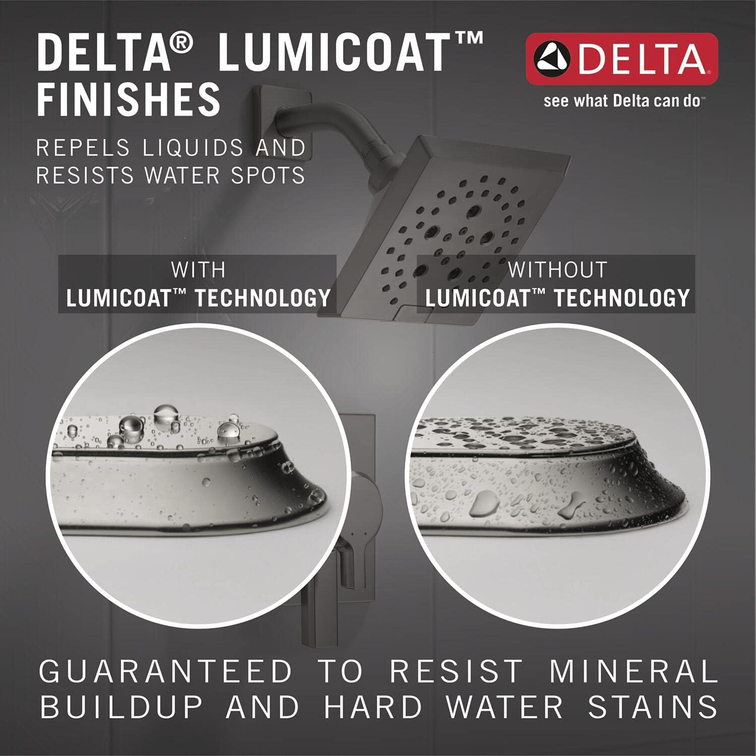 Delta RP62955SSPR Universal Shower Head with Lumicoat Finish 1