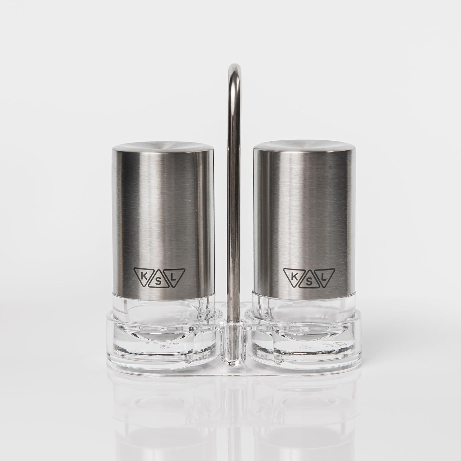 KSL Original Glass Salt and Pepper Shakers Set