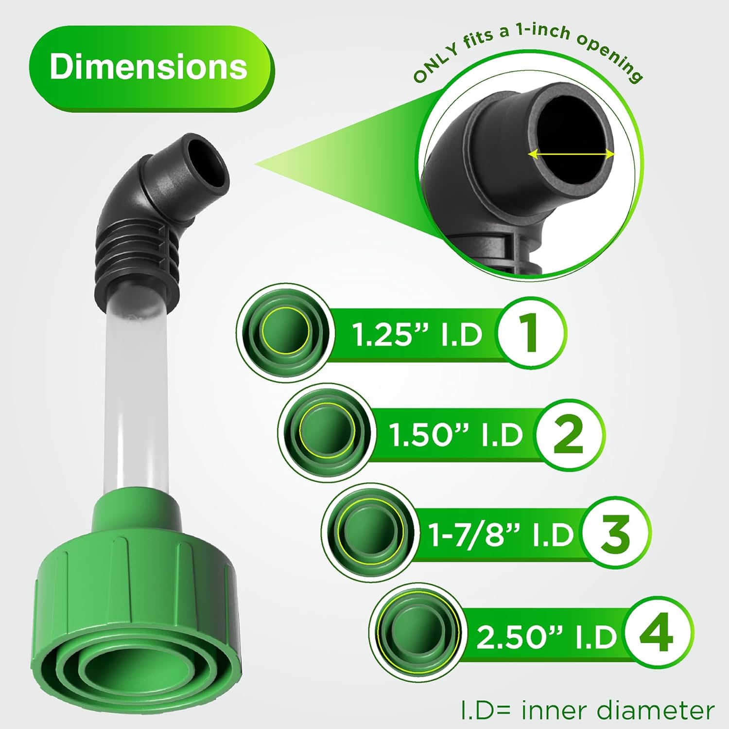 EZVAC Universal AC Drain Line Cleaner Adapter