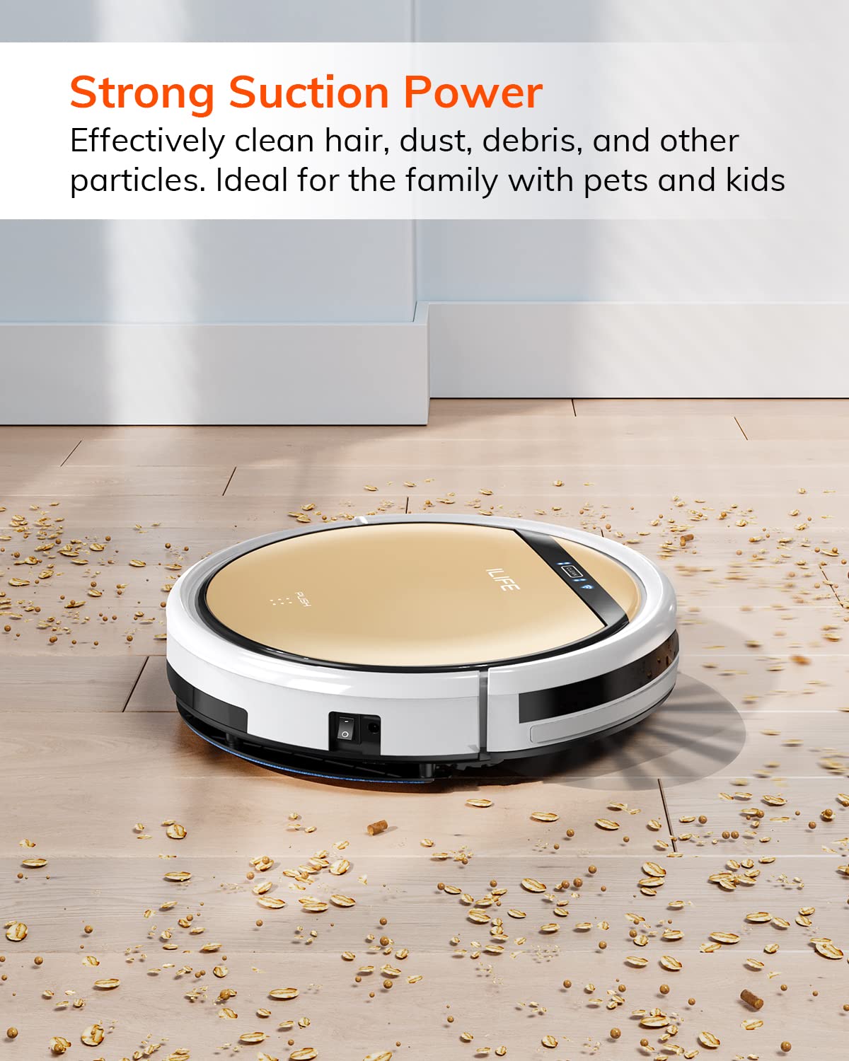 ILIFE V5s Plus Robotic Vacuum and Mop Combo