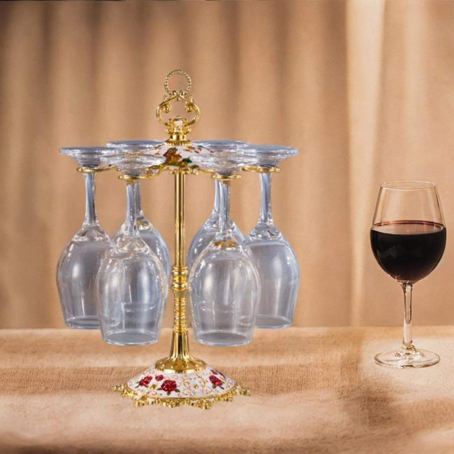 Bothyi Wine Glass Drying Rack Gold