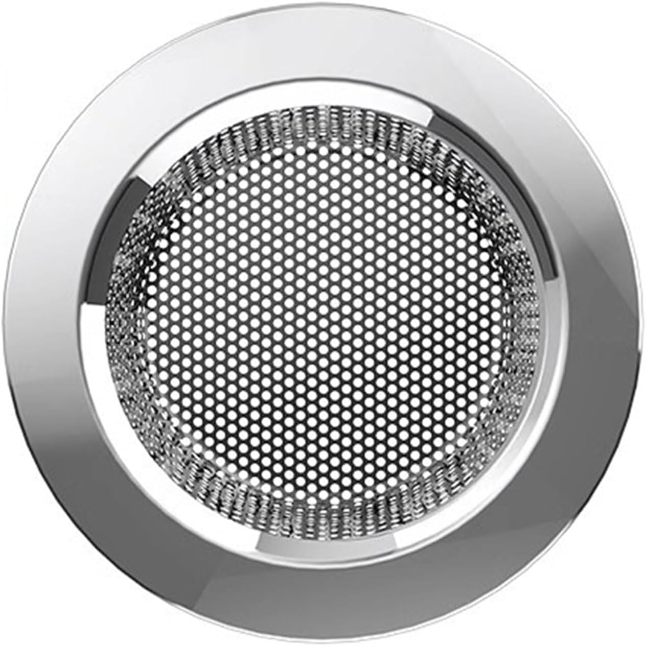 1PCS Stainless Steel Kitchen Sink Drain Strainer 45 Inch Large Wide Rim