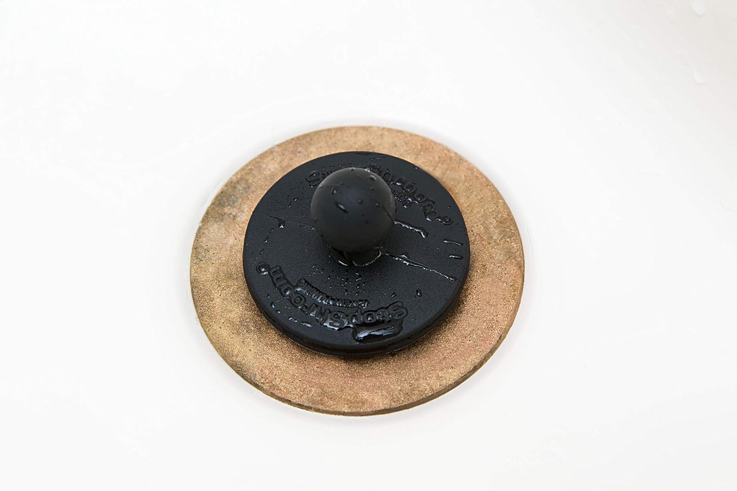 StopShroom Tub 2 Pack Universal Drain Stopper