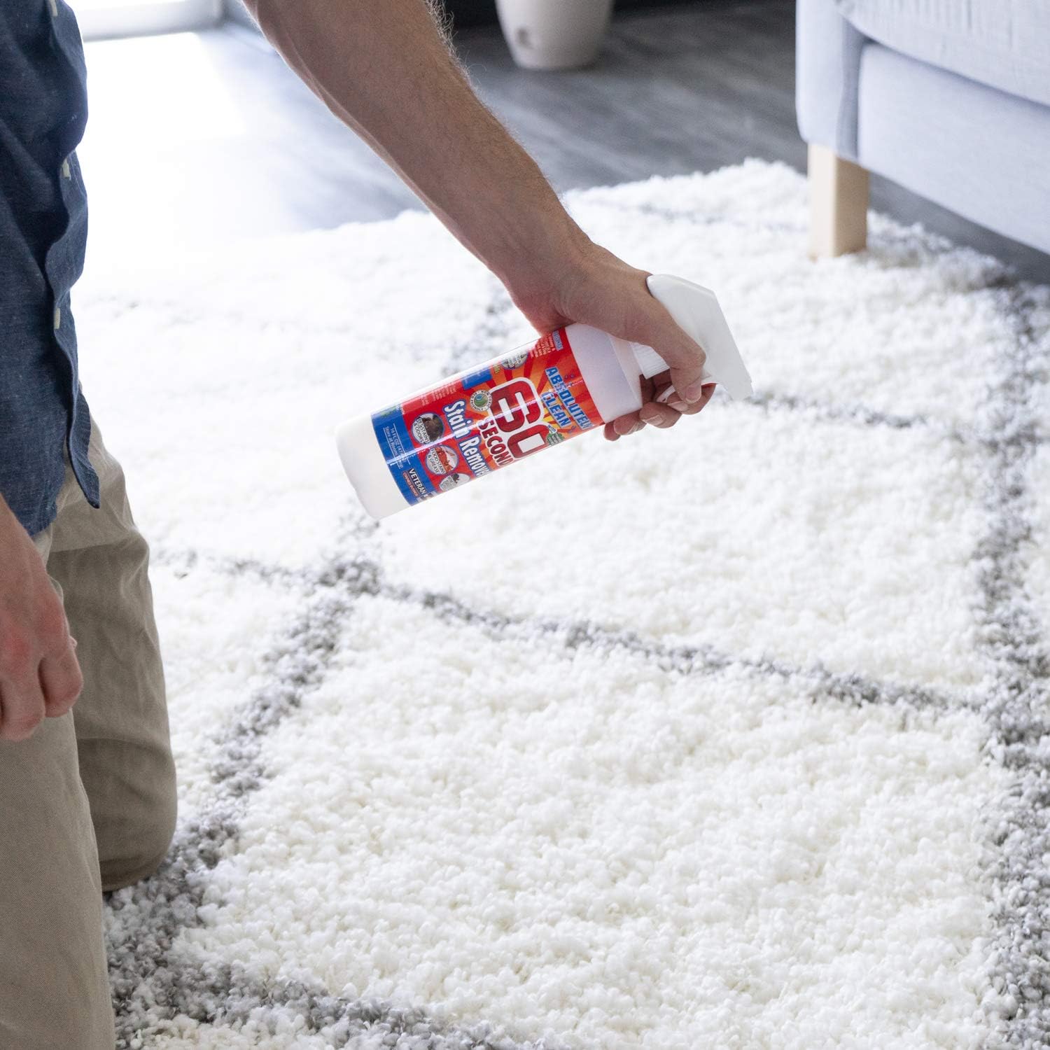 Absolutely Clean 60 Second Stain Remover - Natural Fast USA Made