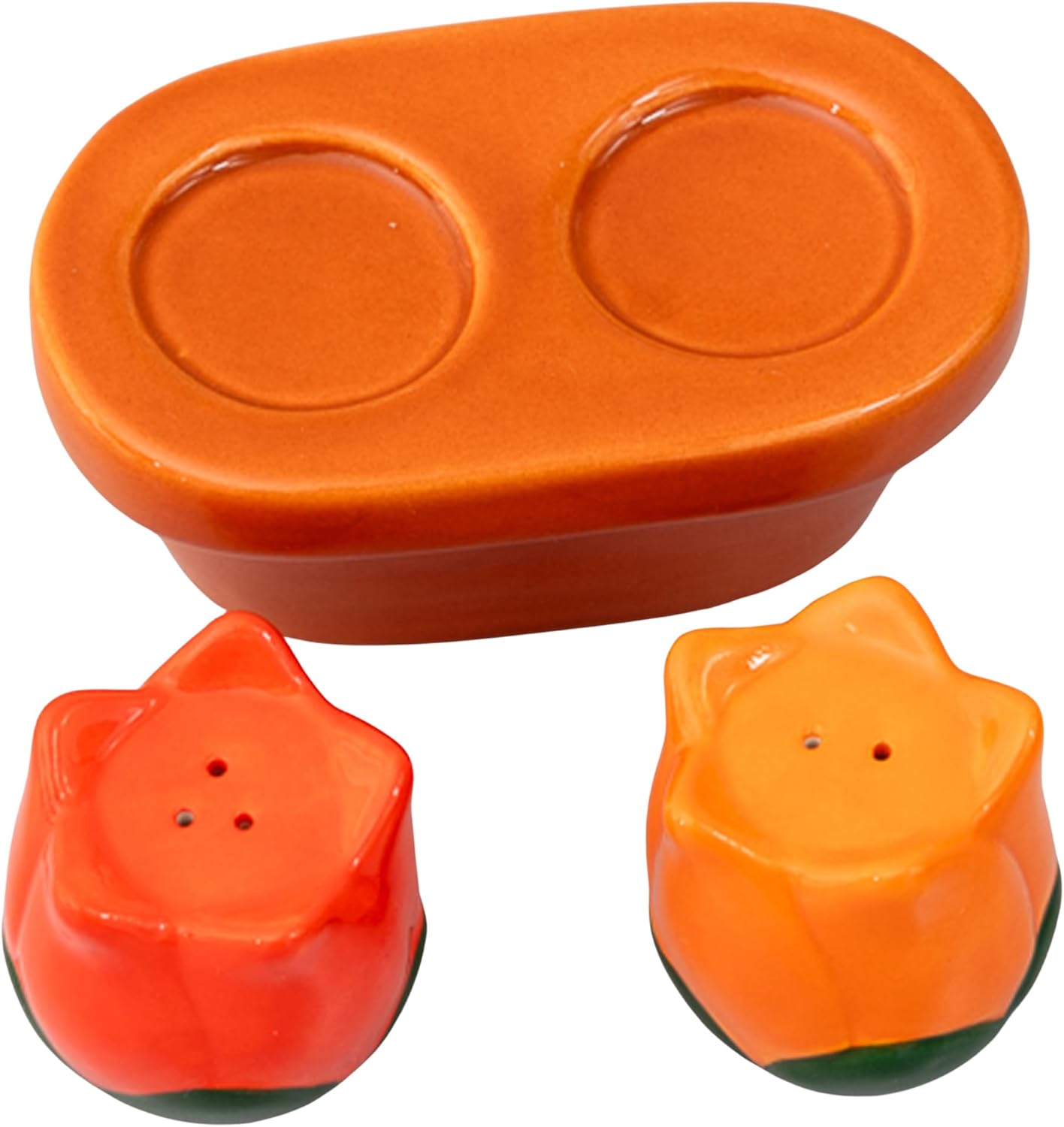 bando Novelty Tulip Salt and Pepper Shakers Set