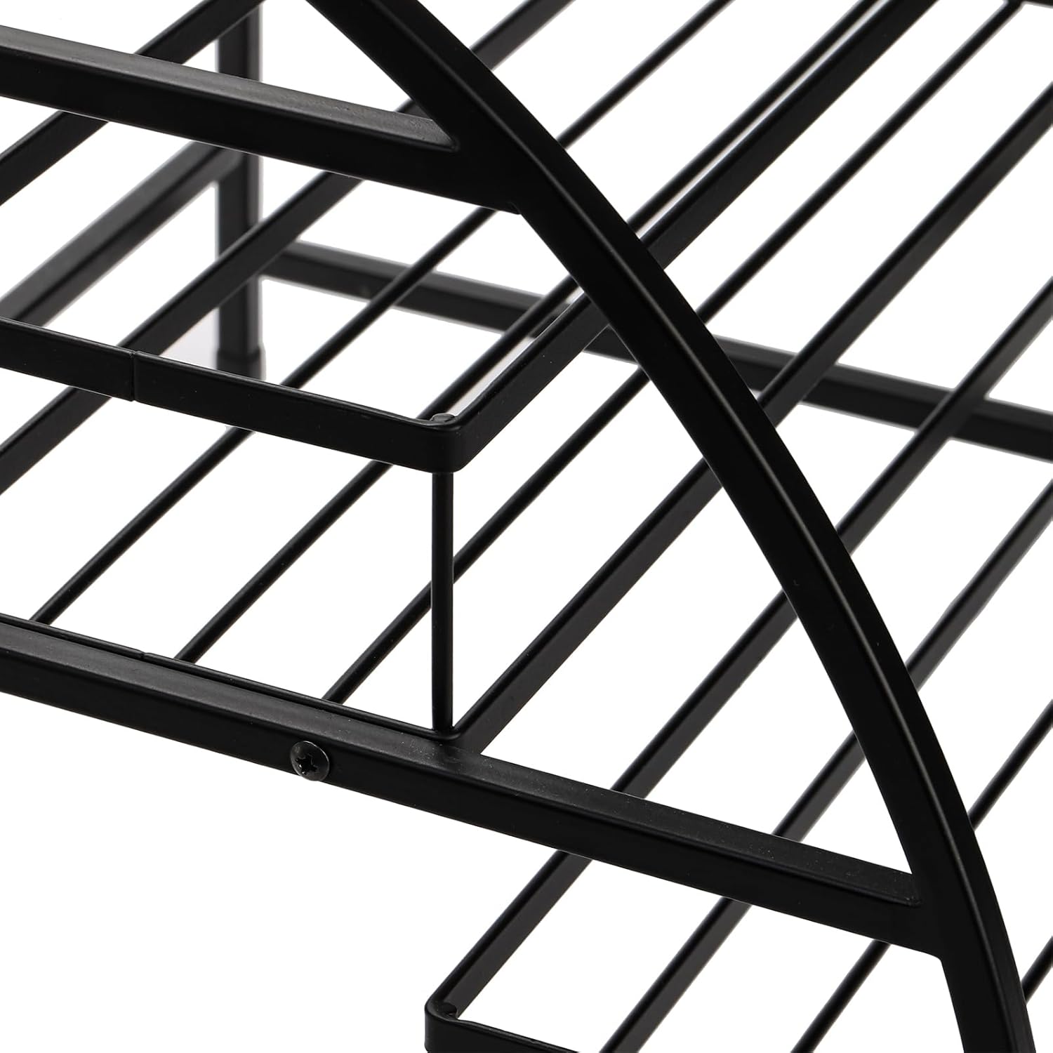 SOUJOY 3-Tier Metal Wire Syrup Rack Organizer