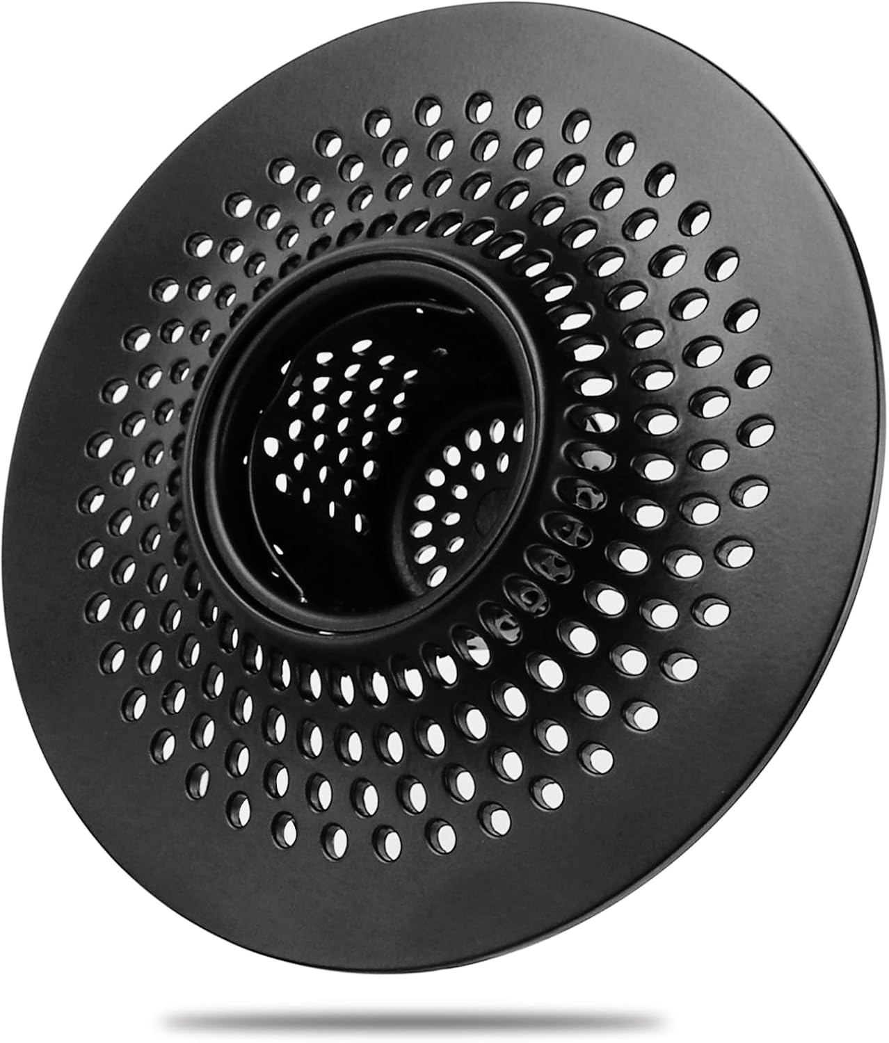 MFTEK Drain Hair Catcher Stainless Steel Black