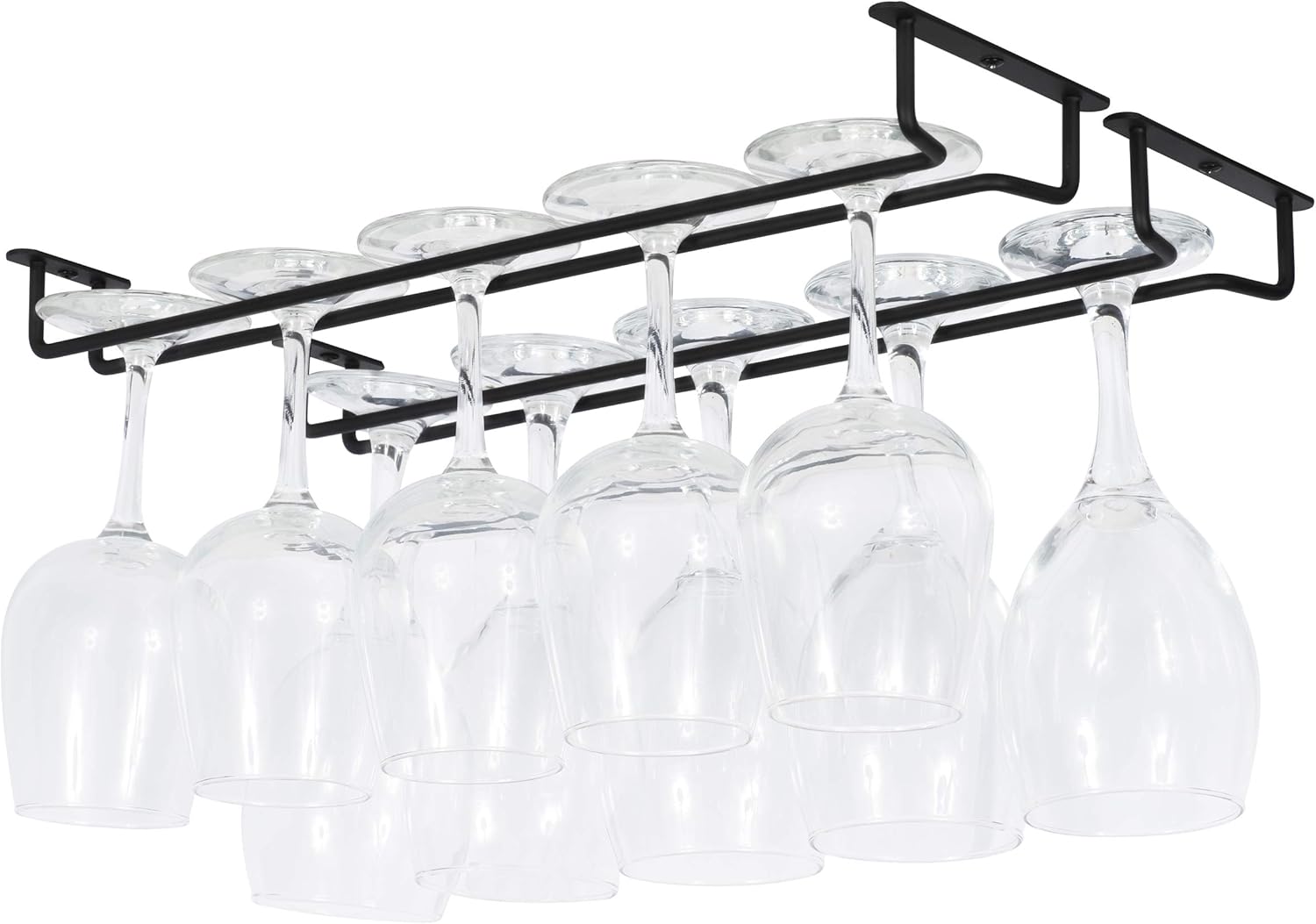 Wallniture Brix Wine Glass Holder Set of 2