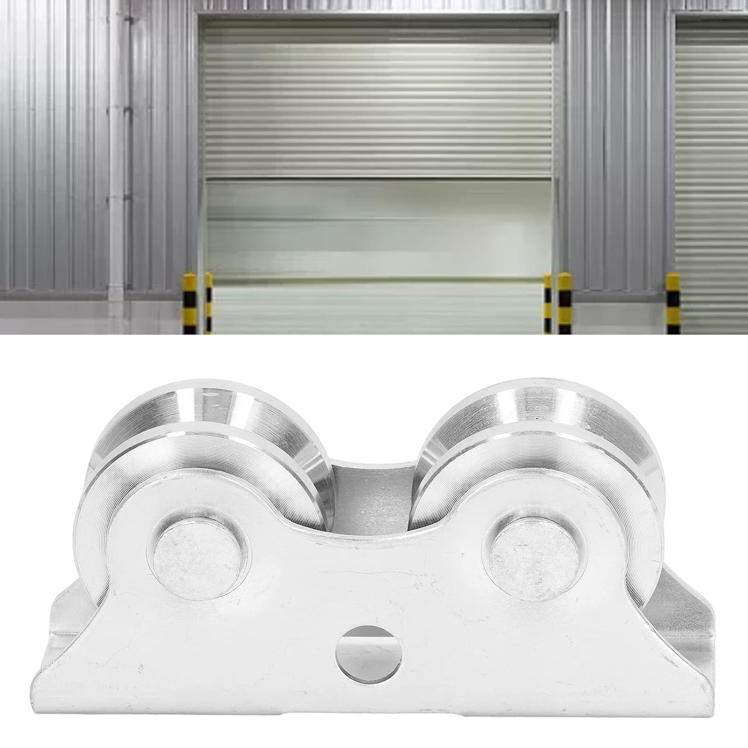 Yuecoom V Shaped Double Bearing Groove Wheel for Heavy Duty Use