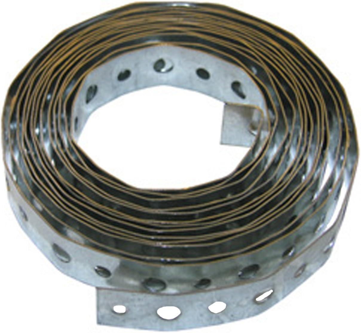 LASCO 22-Gauge Galvanized Metal Warning Tape 34-Inch x 10-Foot