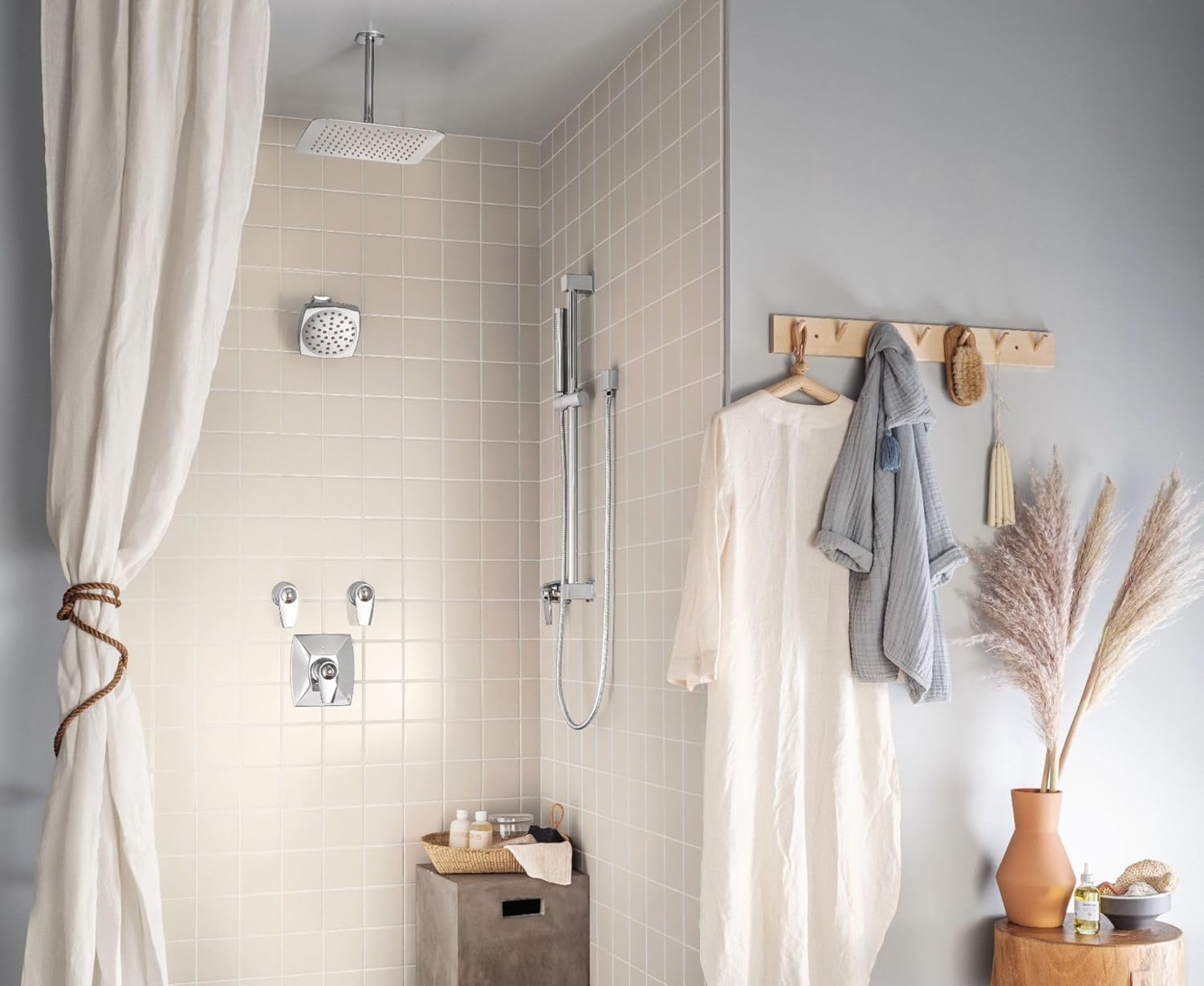 Moen A721 Square Drop Ell Handheld Shower Connector Chrome